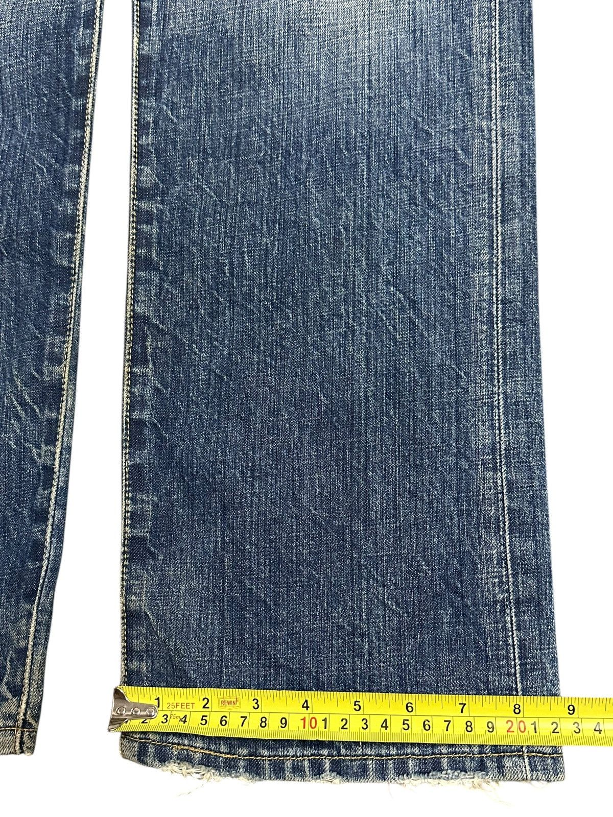 Levi's Vintage 90s Levis 501 Blue Faded Wash Distress Jeans Size US 34 / EU 50 - 17 Thumbnail