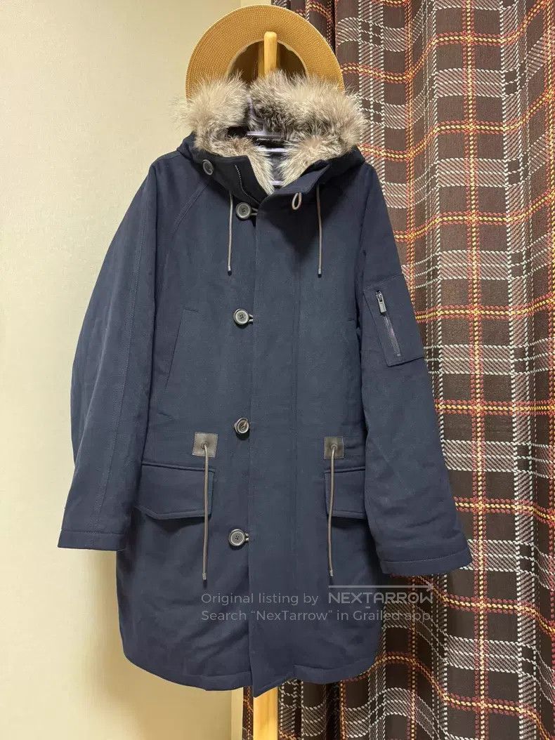 Hermes Hermes 100% Cashmere, Mink Fur, Calfskin, Horn Buttons Size US L / EU 52-54 / 3 - 1 Thumbnail