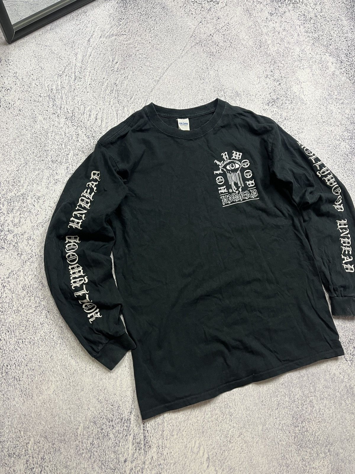 Band Tees × Vintage Hollywood Undead Rock Band Longsleeve Y2k T-Shirt Size US M / EU 48-50 / 2 - 4 Thumbnail