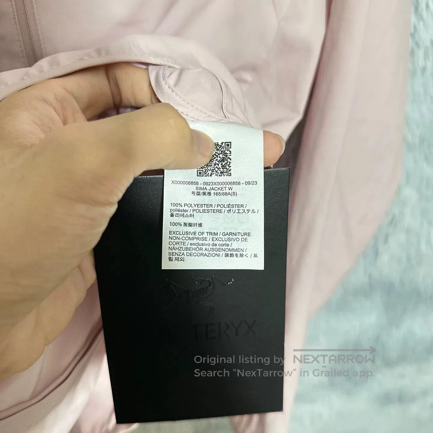 Arc'teryx Arcteryx Sima Jacket Lightweight Pink Windbreaker. Size S / US 4 / IT 40 - 4 Thumbnail