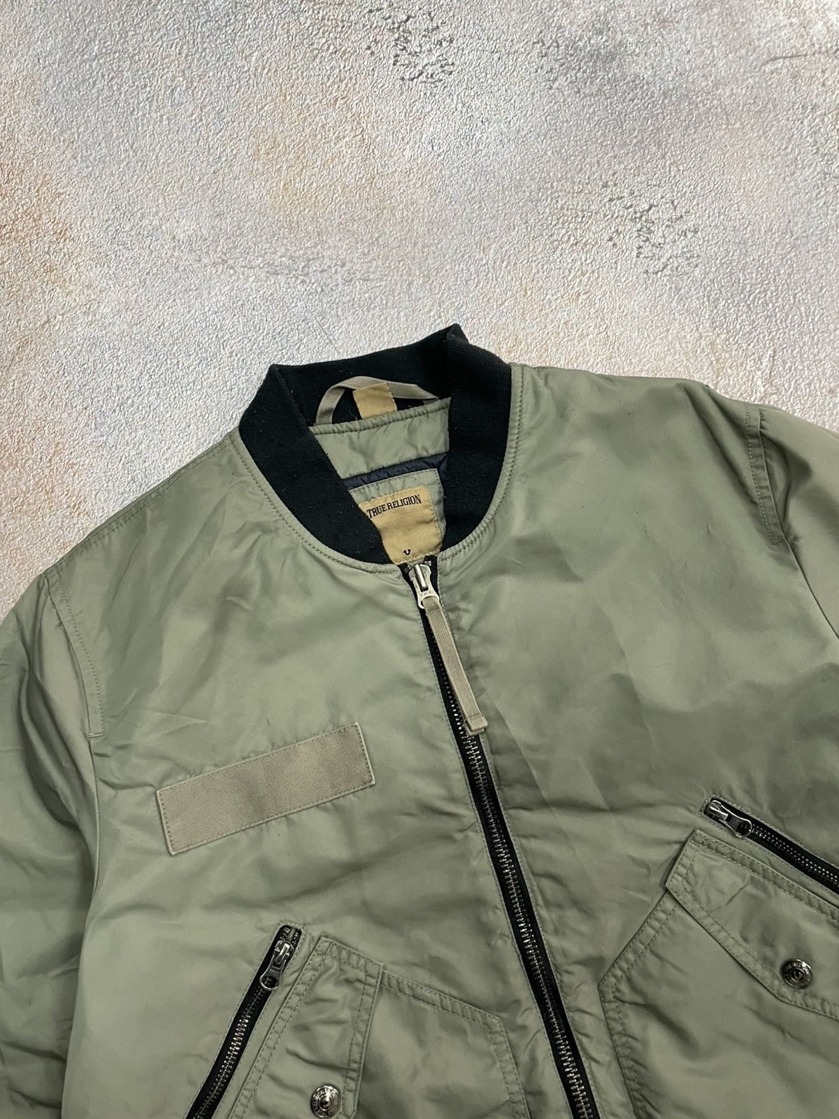 True Religion True Religion Multipocket Cargo Khaki Bomber Size US L / EU 52-54 / 3 - 3 Thumbnail