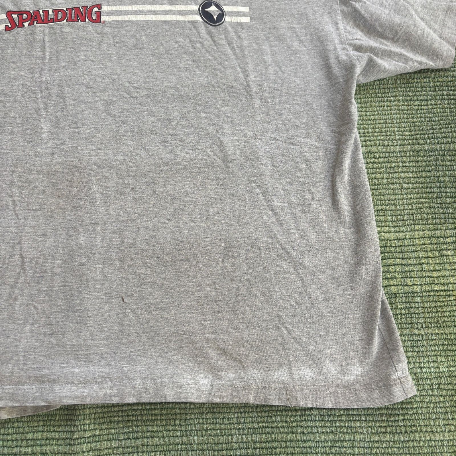 Spalding × Vintage Vintage 90s Spalding basic gray sports tee shirt size L Size US L / EU 52-54 / 3 - 6 Thumbnail