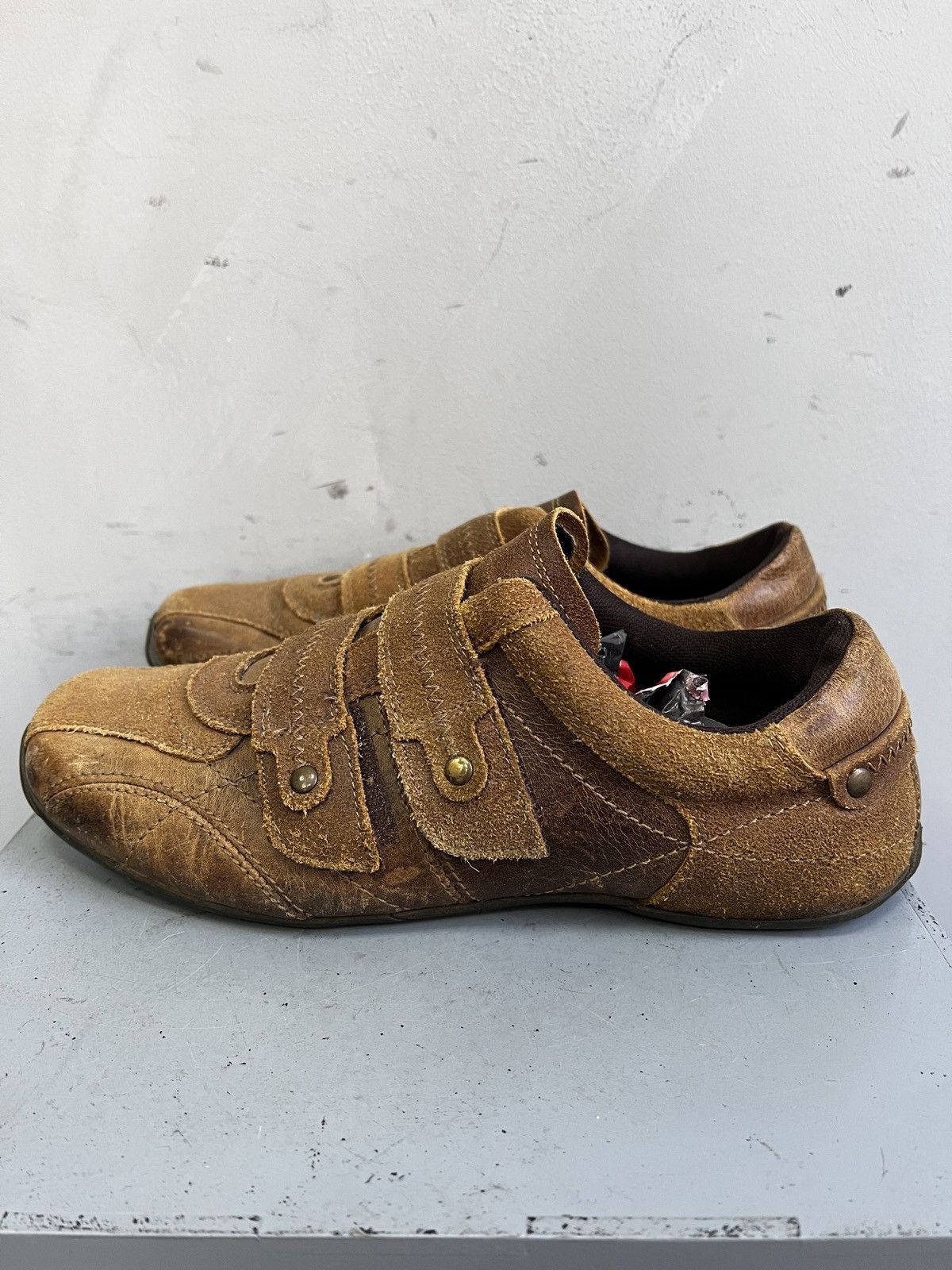 14th Addiction 14th addiction style y2k suede leather boots low hype Size US 9 / EU 42 - 6 Thumbnail