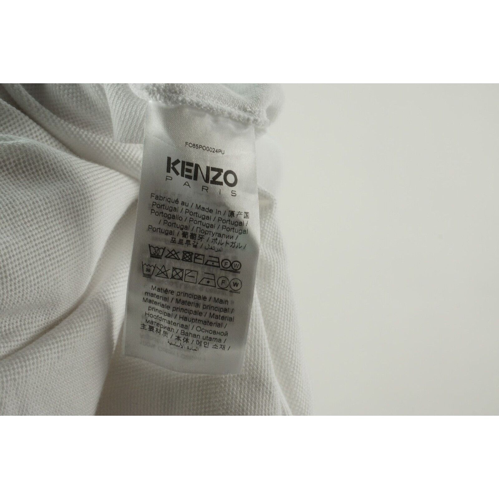 Kenzo New $230 KENZO Paris Crest Flower Logo Men's XL Polo Shirt Size US XL / EU 56 / 4 - 5 Thumbnail