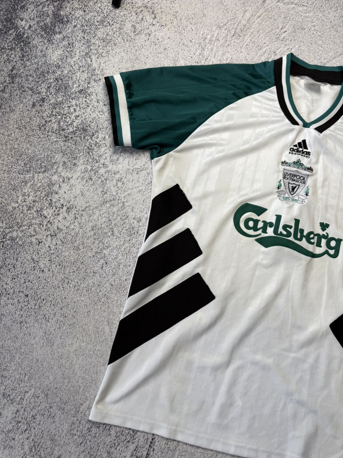 Adidas Vintage Adidas Equipment Liverpool Soccer Jersey 90s Y2K Size US M / EU 48-50 / 2 - 4 Thumbnail