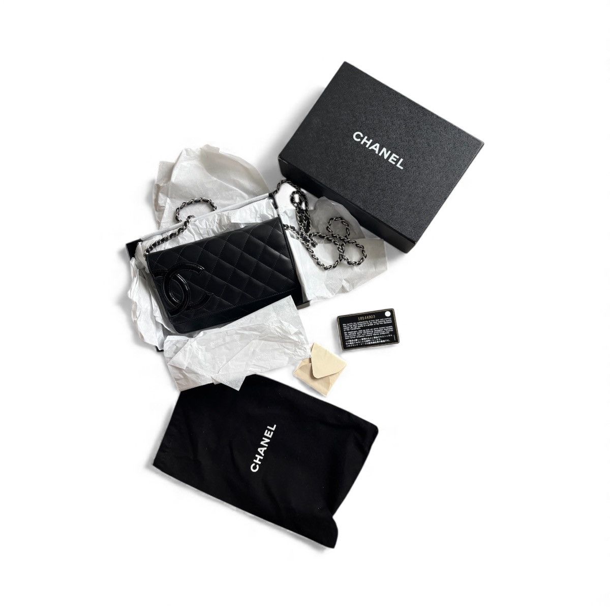 Chanel Chanel Cambon Ligne Wallet On Chain leather bag Size ONE SIZE - 2 Thumbnail