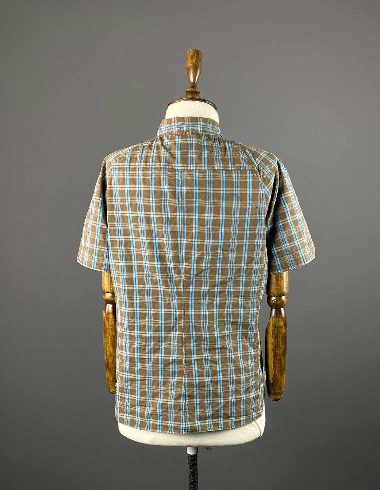 Fjallraven Ladies Fjall Raven Multicolor Check Button Up Shirt Size L Size L / US 10 / IT 46 - 8 Thumbnail