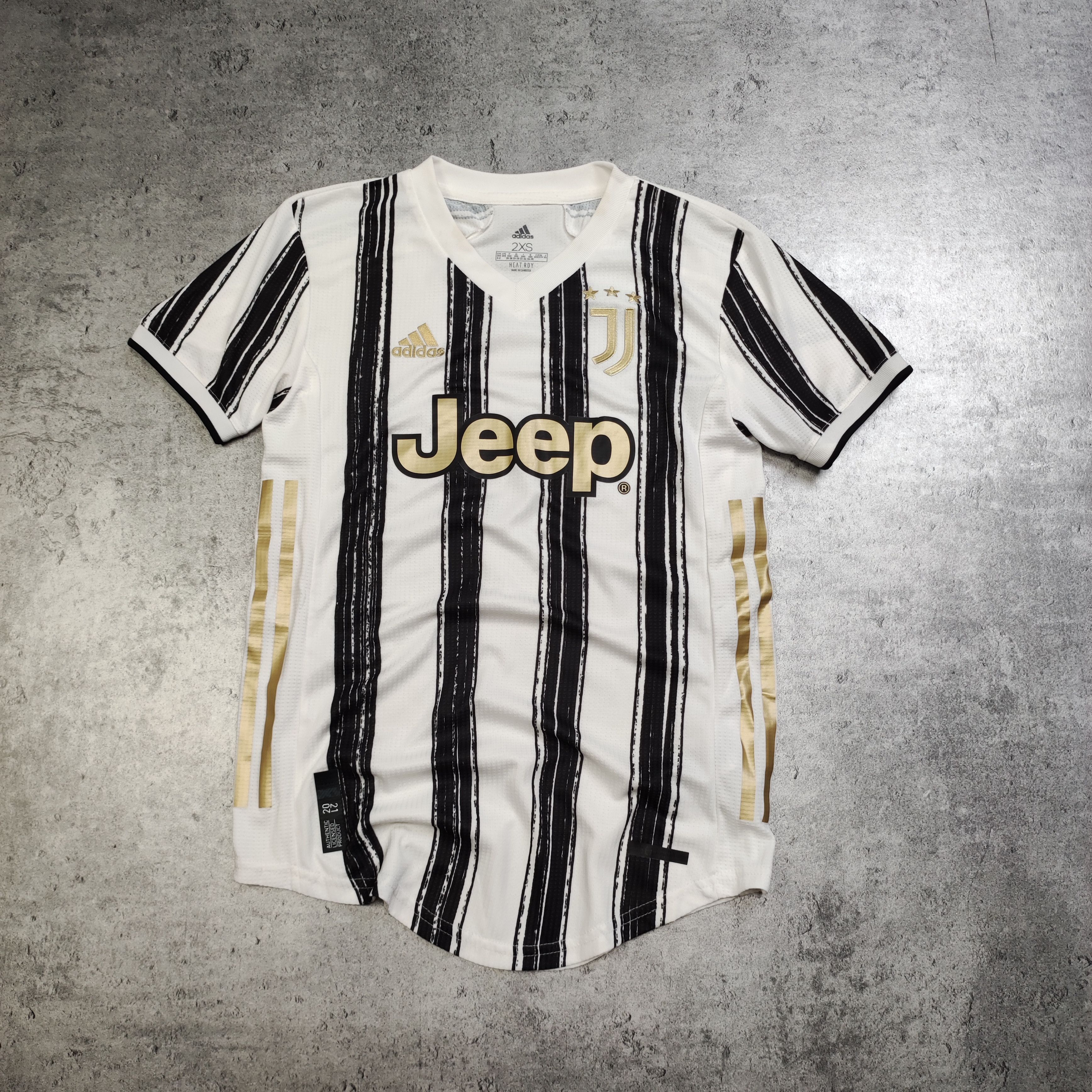 Adidas RARE Size XXL Juventus FC Football Authentic PRO Jersey Size US XXS / EU 40 - 2 Thumbnail