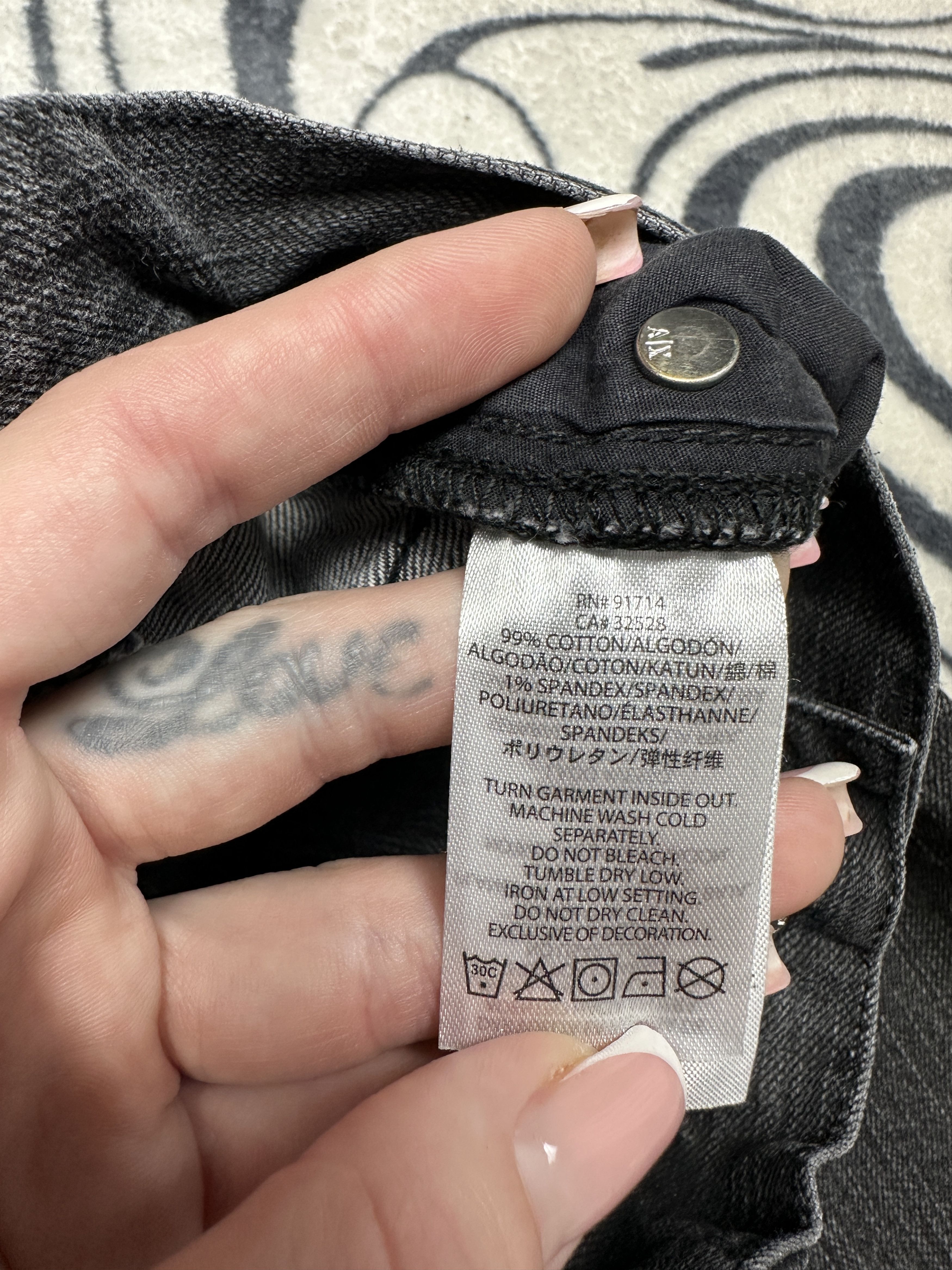 Armani Exchange Armani Exchange Mens Denim Pants Jeans Size US 28 / EU 44 - 7 Thumbnail