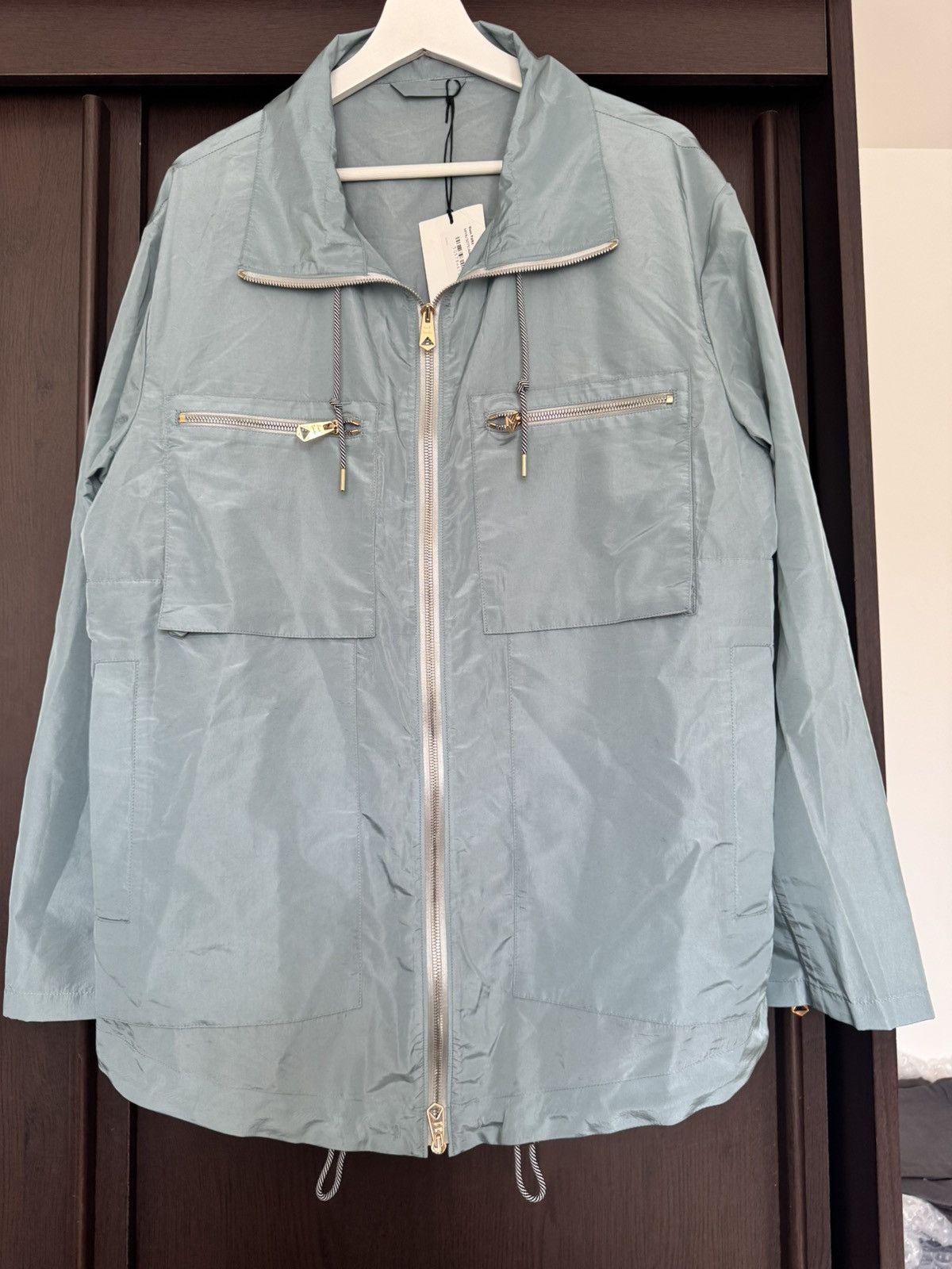 Paul Smith Paul Smith SS19 Technical Parka – Size M – Ice Green – NWT Size US M / EU 48-50 / 2 - 1 Thumbnail