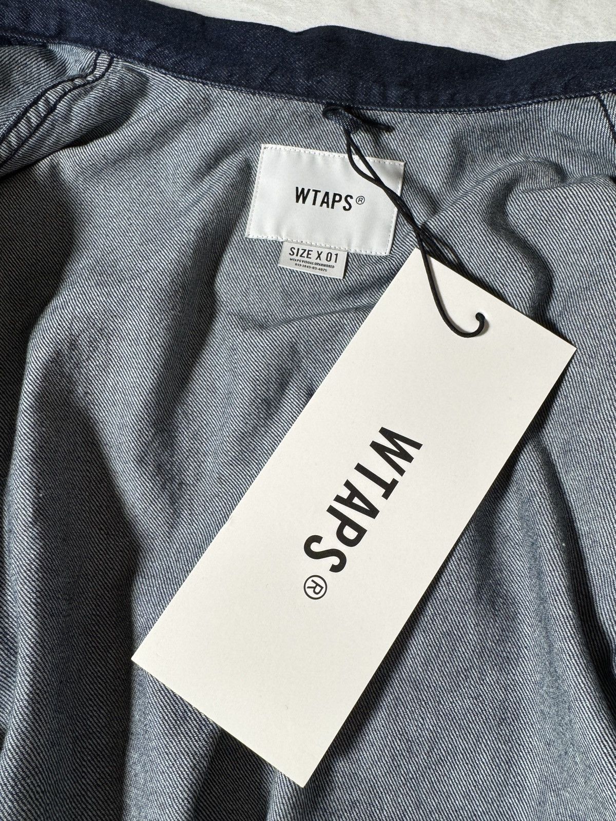 Wtaps CBW L/S Denim Shirt Indigo Size US S / EU 44-46 / 1 - 3 Thumbnail