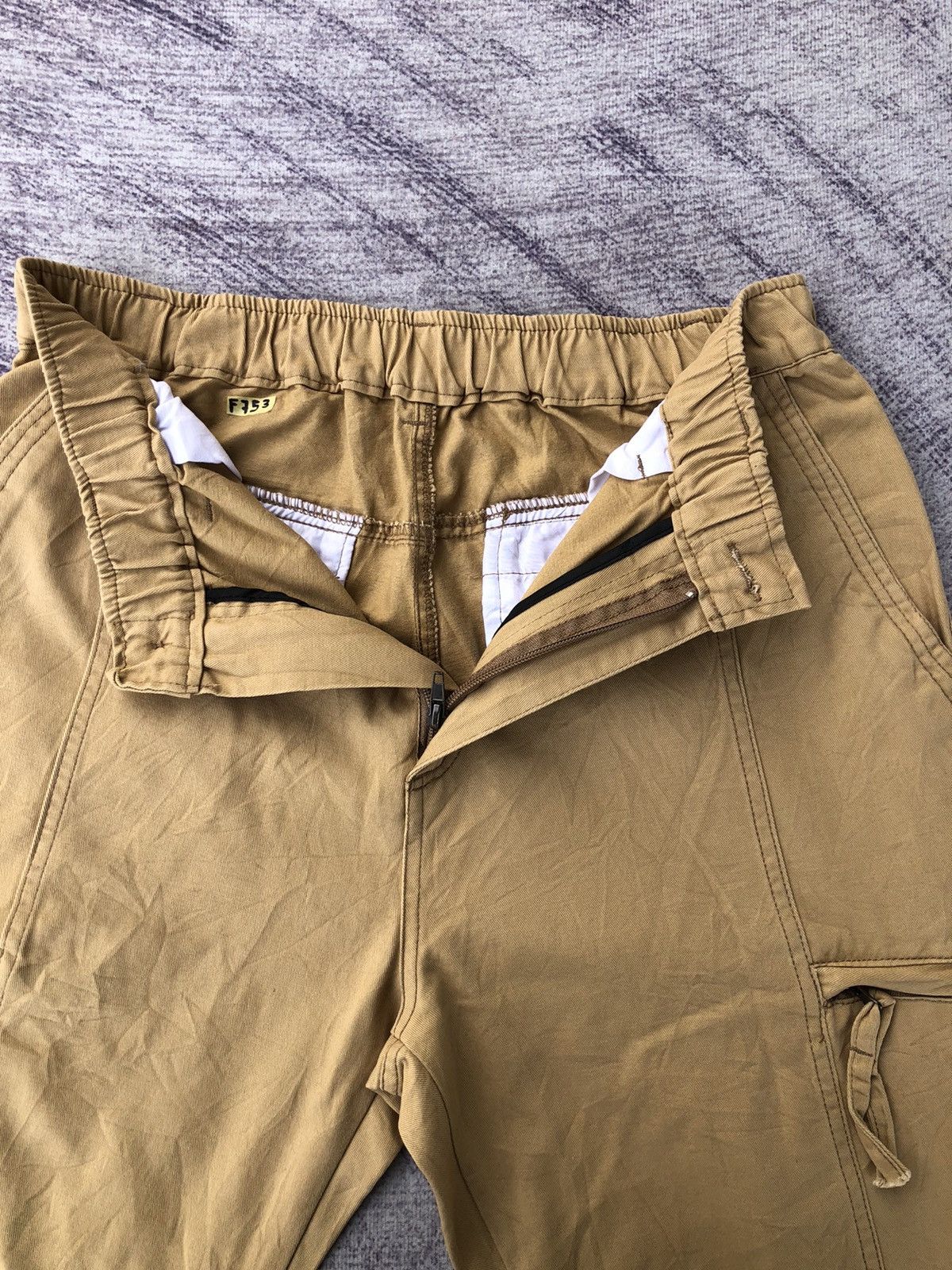 Japanese Brand × Vintage × Vision Streetwear Stratchble Cargo Long Pants Come With 6 Pocket Size US 26 / EU 42 - 9 Thumbnail