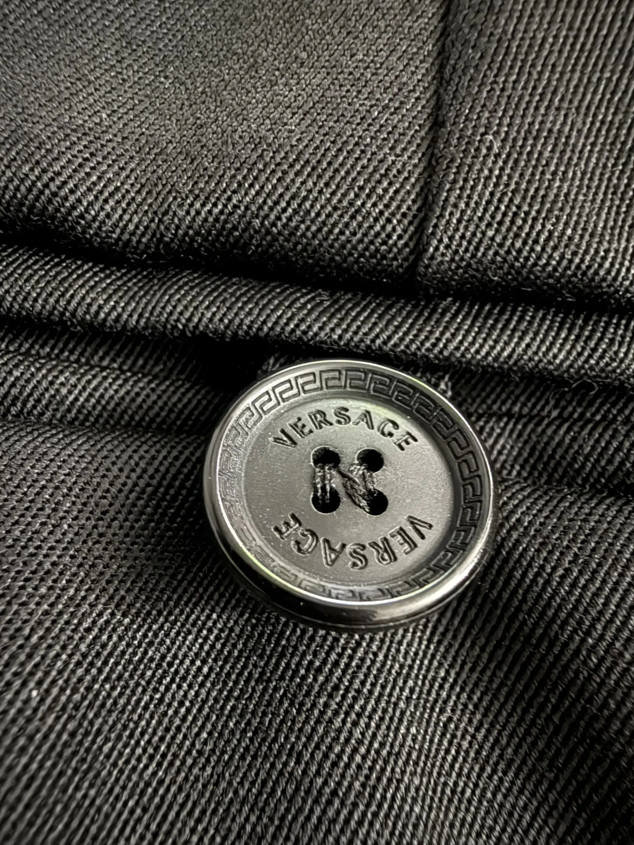 Versace Virgin Wool Cargo Pants Palazzo Design Size 26" / US 2 / IT 38 - 24 Thumbnail