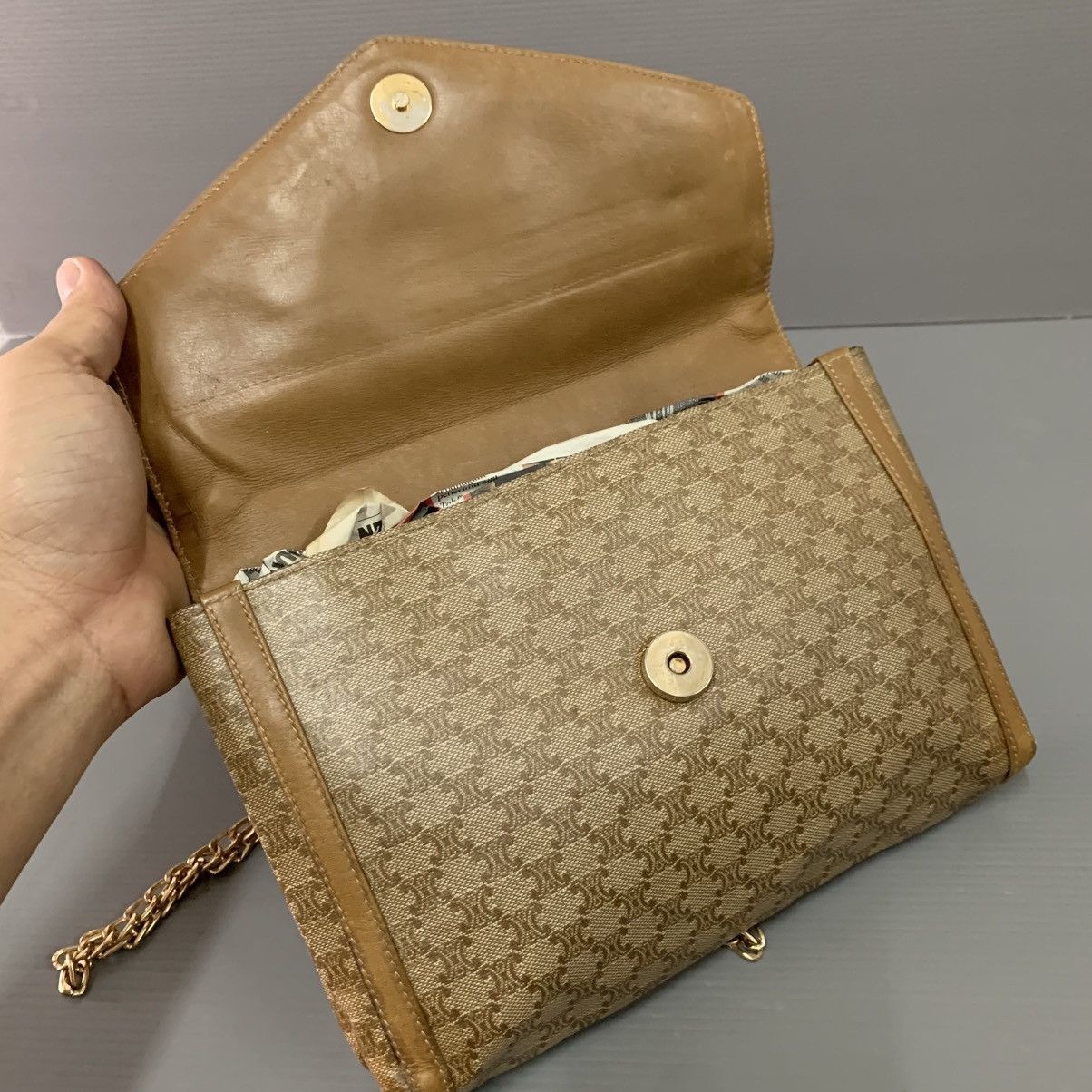 Celine Celine Macadam Vintage Chain Slingbag Size ONE SIZE - 11 Thumbnail