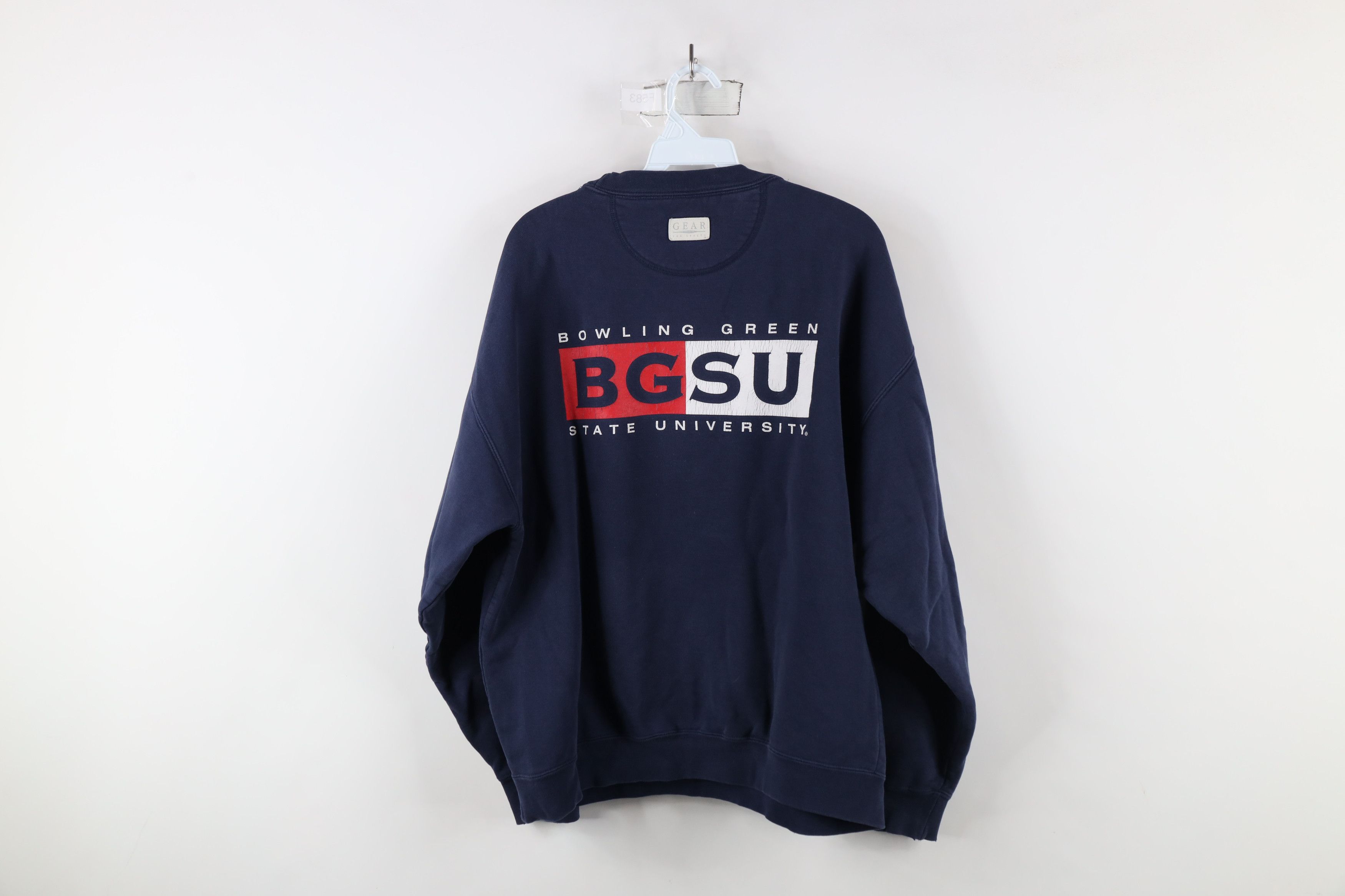 Vintage Vintage 90s Bowling Green State University Sweatshirt USA Size US M / EU 48-50 / 2 - 13 Thumbnail