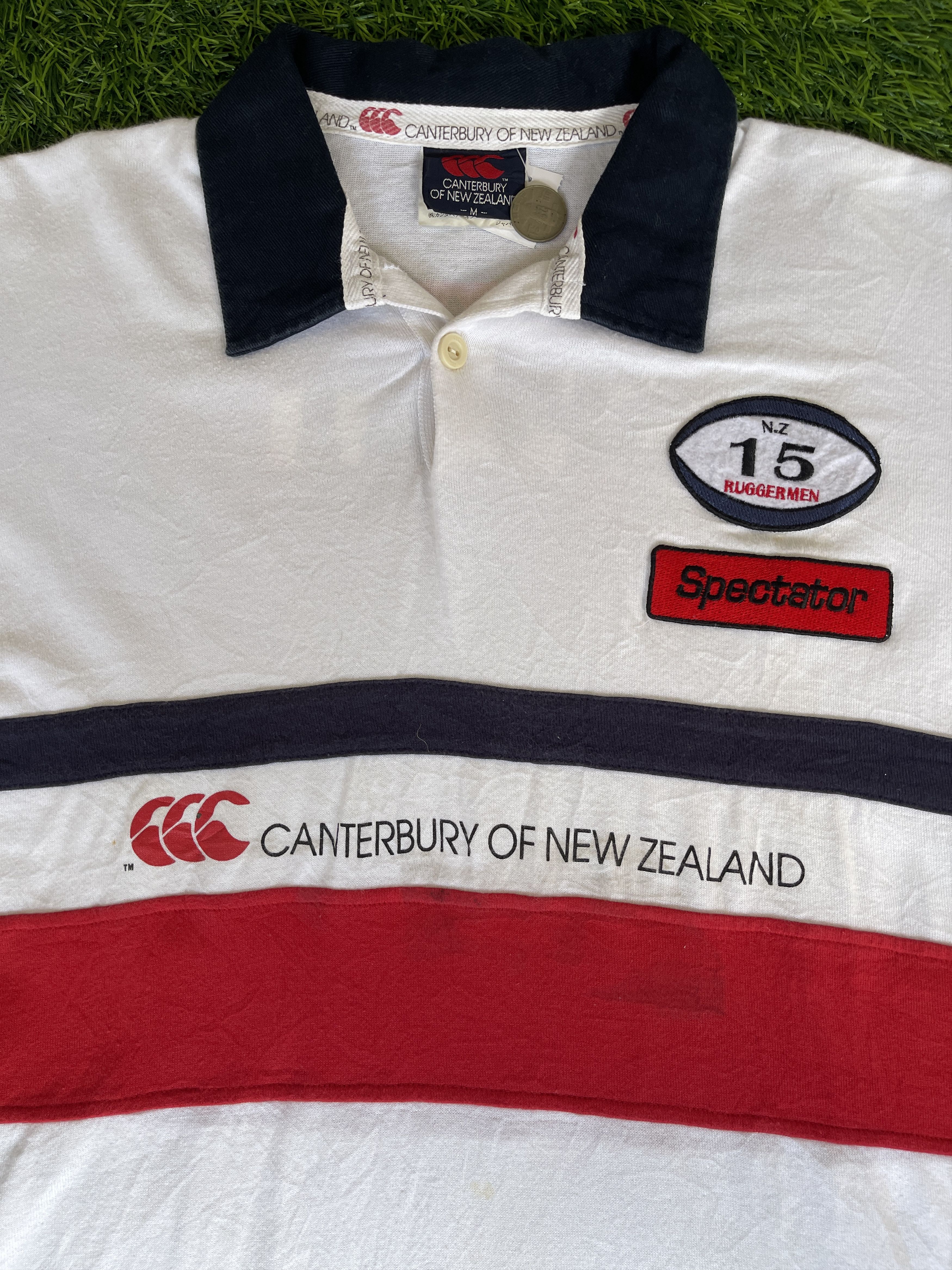 The Australian Outback Collection Vintage Canterbury Of New Zealand Spectator Sport Polo Shirt Size US M / EU 48-50 / 2 - 8 Thumbnail
