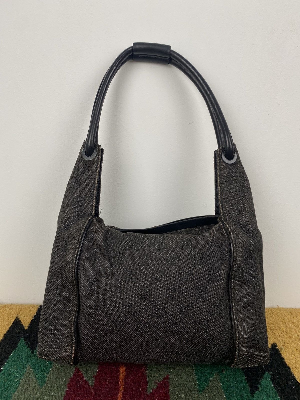 Gucci Vintage 90's Gucci GG Canvas 101333 Hobo Bag Size ONE SIZE - 5 Thumbnail