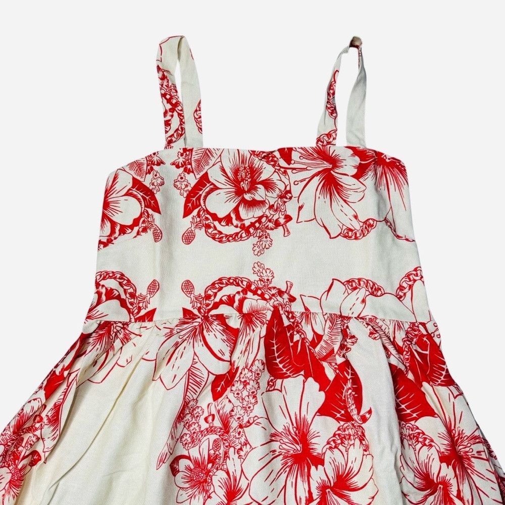 Other NWT New LA RAGAZZE Made In Italy Linen Blend Sleeveless Flo Size M / US 6-8 / IT 42-44 - 4 Thumbnail