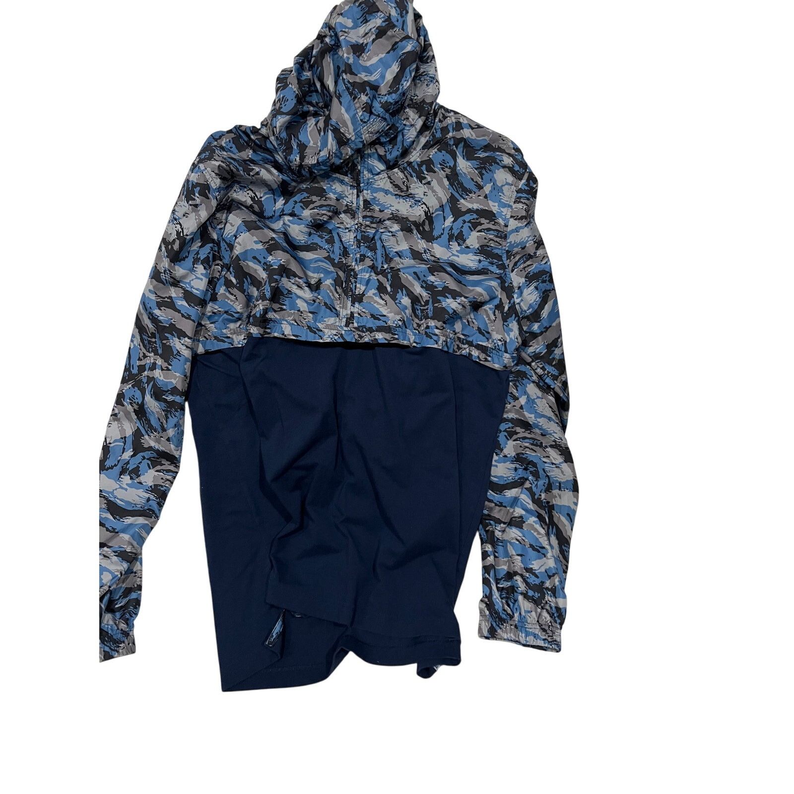 Under Armour Under Armour Fitted Pullover Hooded Windbreaker Mens XL Size US XL / EU 56 / 4 - 1 Thumbnail