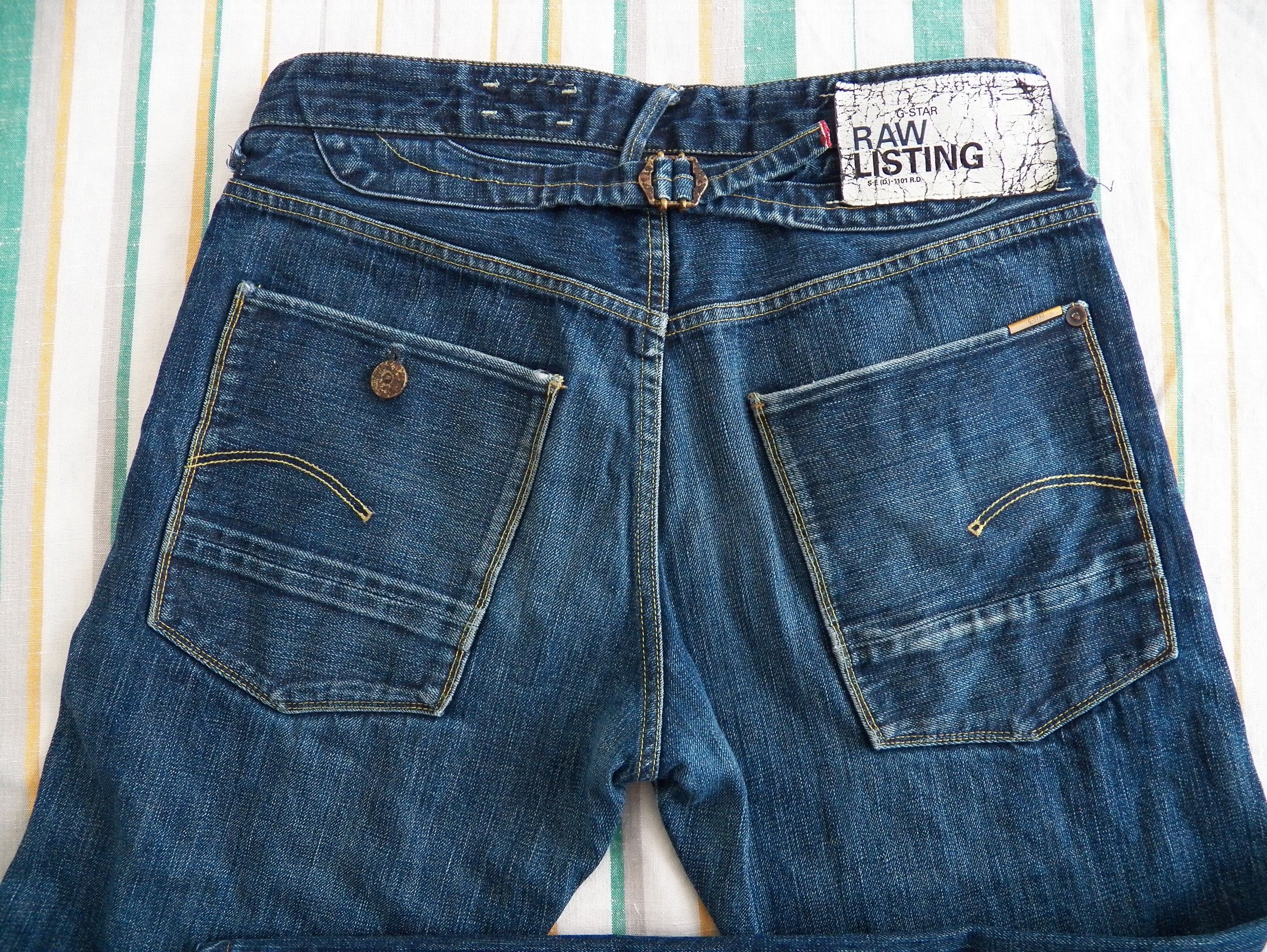 G-Star G-Star RAW Lumber Original Raw Listing Jeans W32 L28 Selvage Size US 32 / EU 48 - 10 Thumbnail