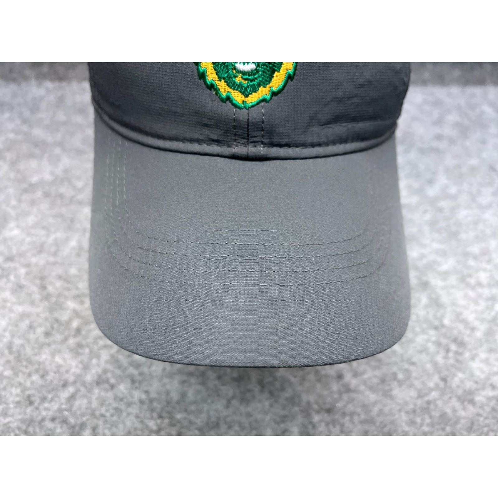 Nike Nike Golf Hat Cap Strap Back One Size Adult Gray 100% Polyester Adjustable Bear Logo Nike Hat Golf Mens Cap Size ONE SIZE - 3 Thumbnail
