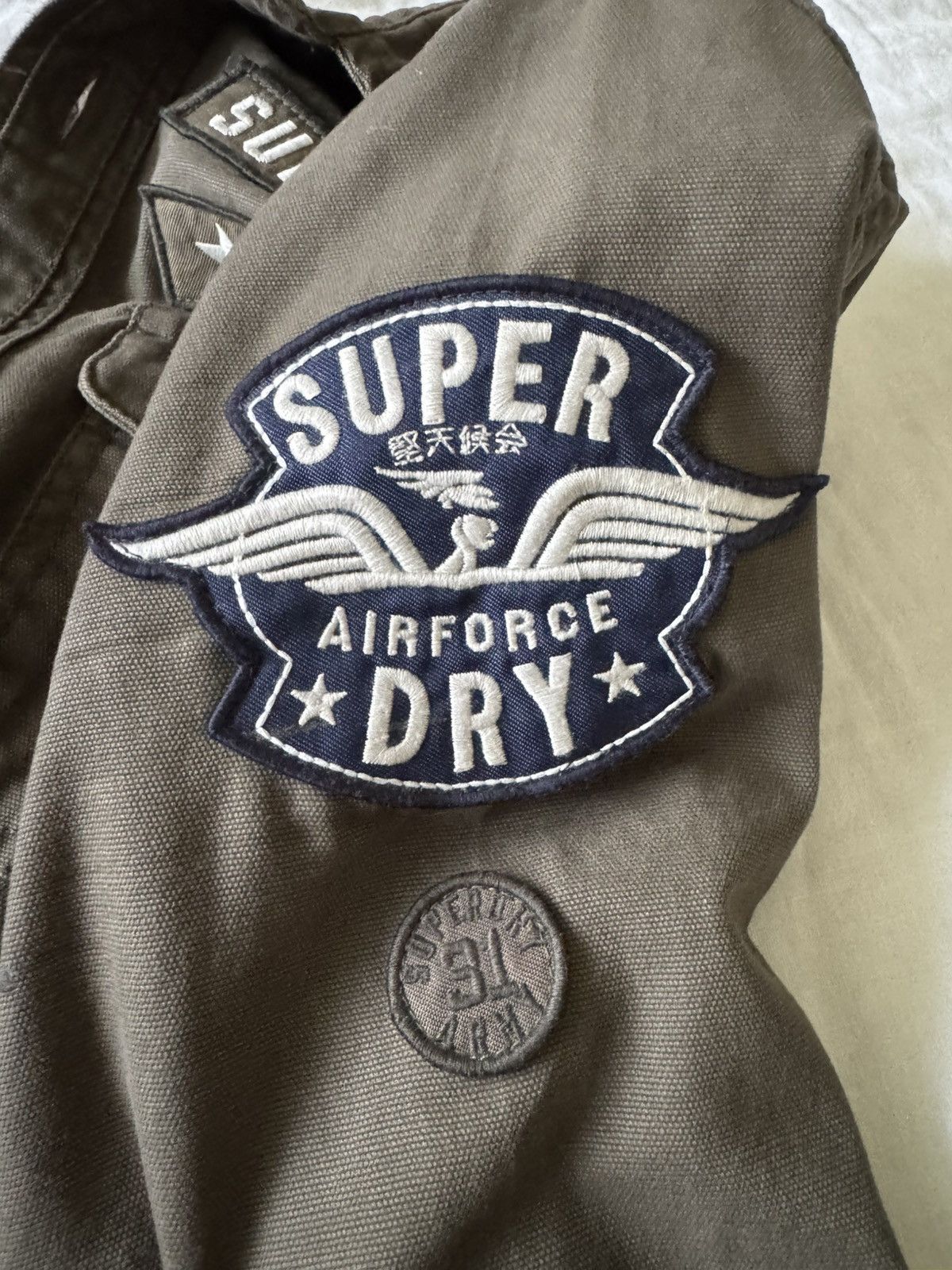 Superdry Superdry Durable Army Button Up Size US S / EU 44-46 / 1 - 4 Thumbnail