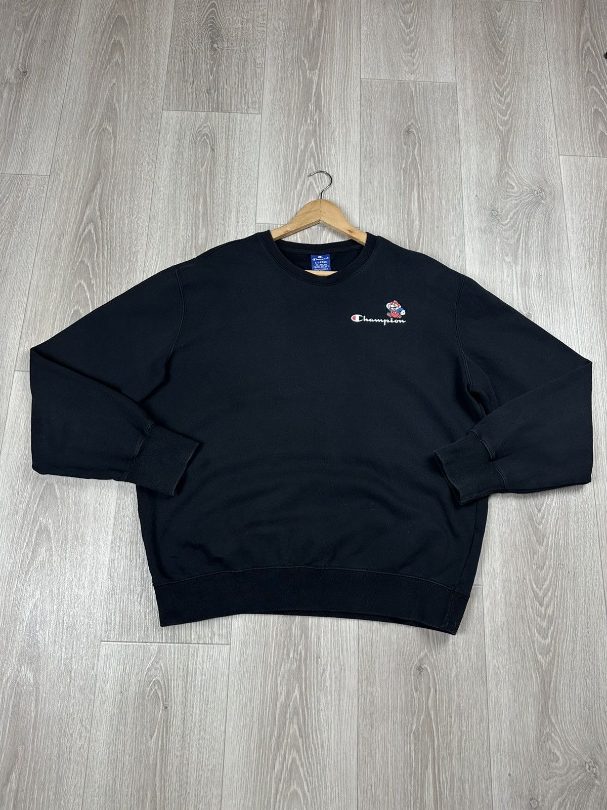 Champion × Vintage Champion X Super Mario Bros Reverse Wave Sweatshirt Size US XL / EU 56 / 4 - 3 Thumbnail