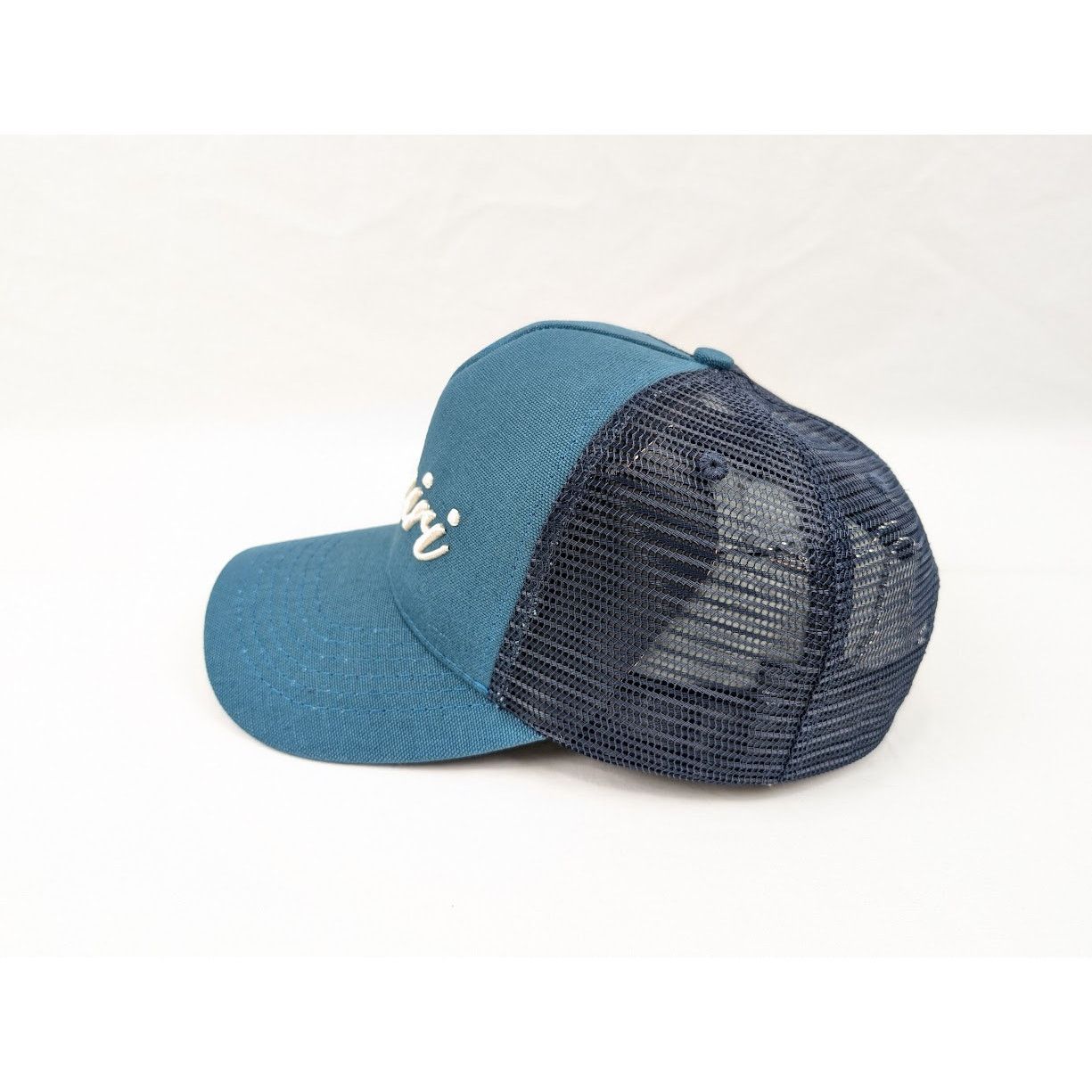 Amiri o1rshd1 Q:7 / Size: OS / Amiri Script Trucker Hat/Cap Teal Size ONE SIZE - 6 Thumbnail