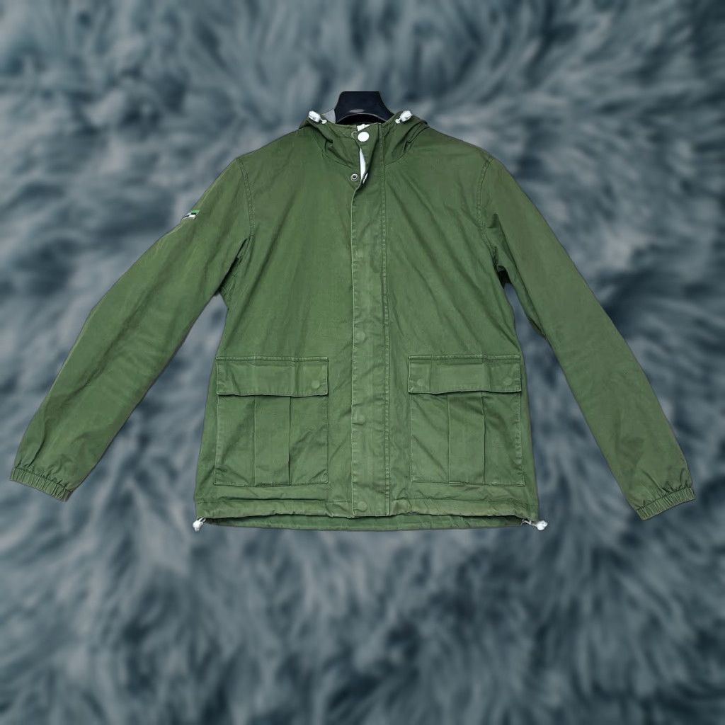Superdry VINTAGE SuperDry Field The Rookie Jacket Men XL Army Green Full Zip Military Canvas Hooded Size US XL / EU 56 / 4 - 1 Thumbnail
