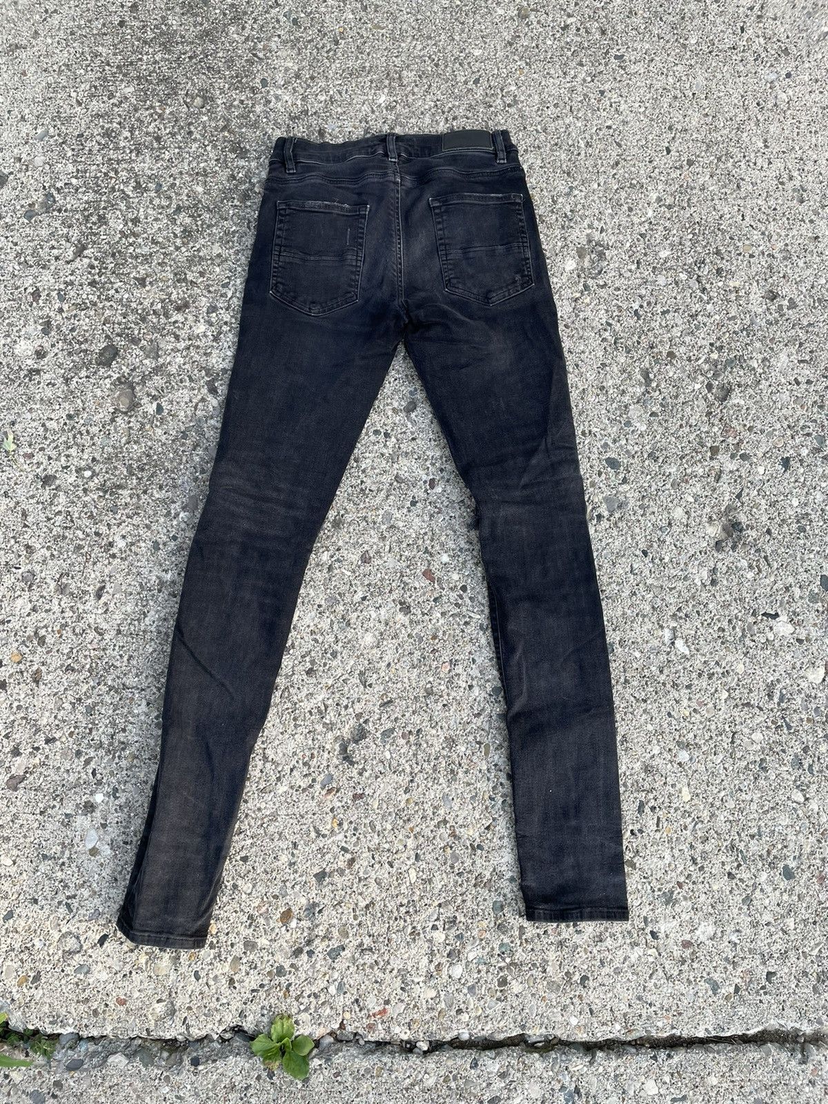 Amiri AMIRI BLACK AND CAMO DISTRESSED DENIM Size US 30 / EU 46 - 6 Thumbnail