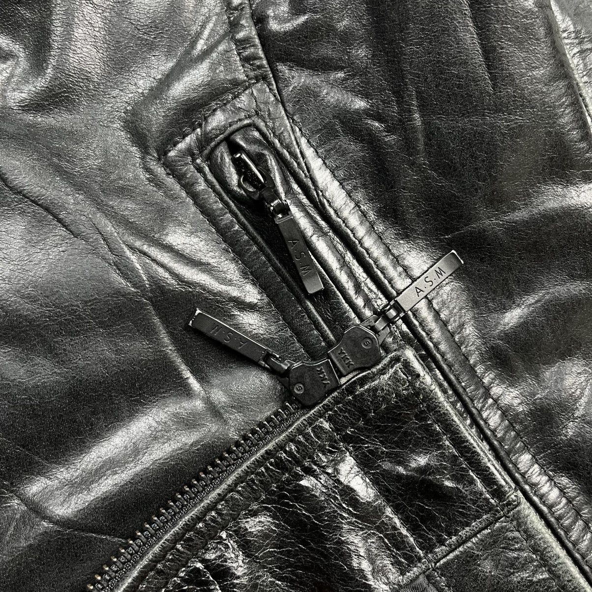 Tornado Mart A.S.M Atelier sab men rider leather jacket vkei style Size US M / EU 48-50 / 2 - 9 Thumbnail