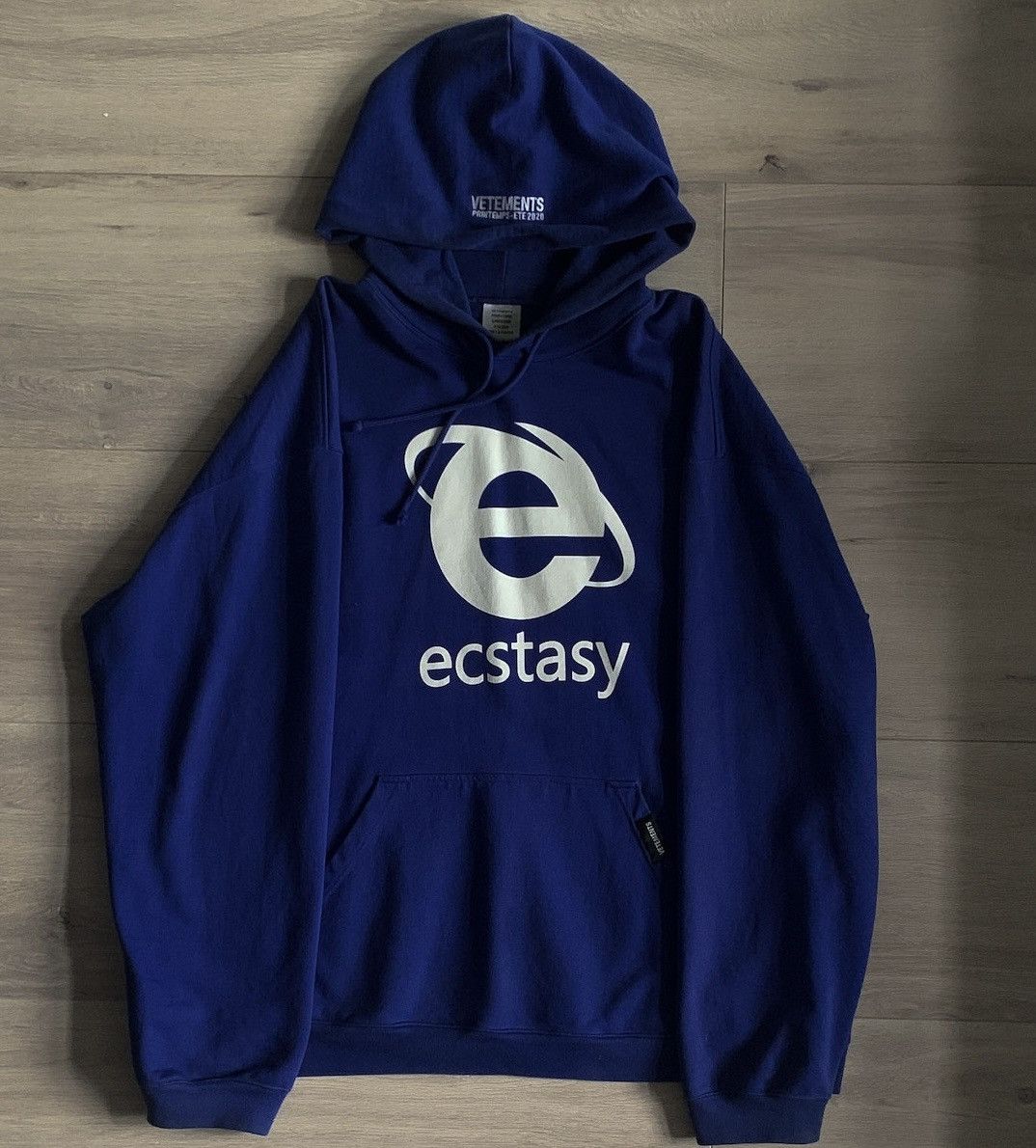 Vetements Oversized Ecstasy Hoodie Release