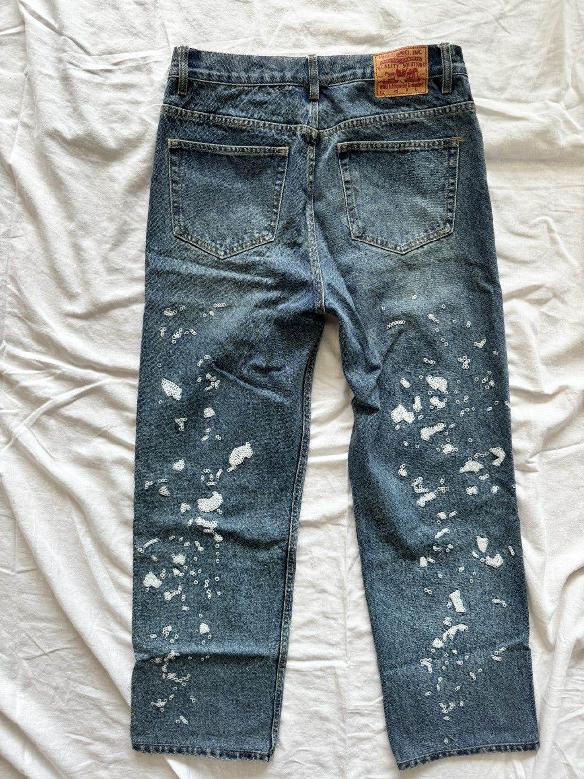 Fugazi Fugazi paint splatter stitch pants 32x29 Size US 32 / EU 48 - 7 Thumbnail