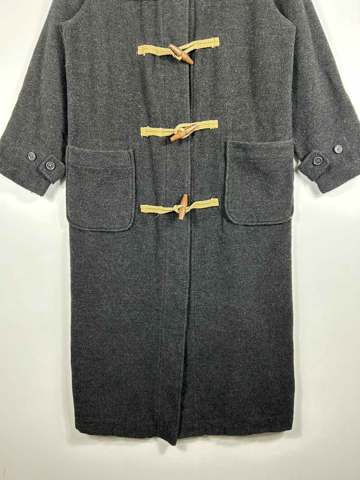 Polo Ralph Lauren × Ralph Lauren × Vintage ⚡️Vintage Polo Sport Ralph Lauren Wool Duffle Long Coat Size M / US 6-8 / IT 42-44 - 5 Thumbnail
