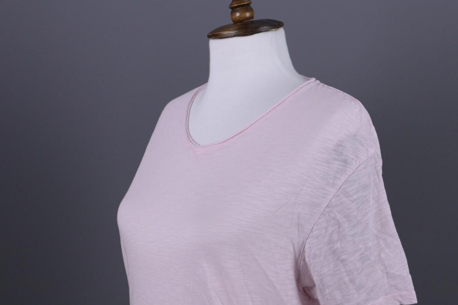 Zadig & Voltaire Zadig & Voltaire Pink Scoop Neck Summer T-Shirt Size M Size M / US 6-8 / IT 42-44 - 11 Thumbnail