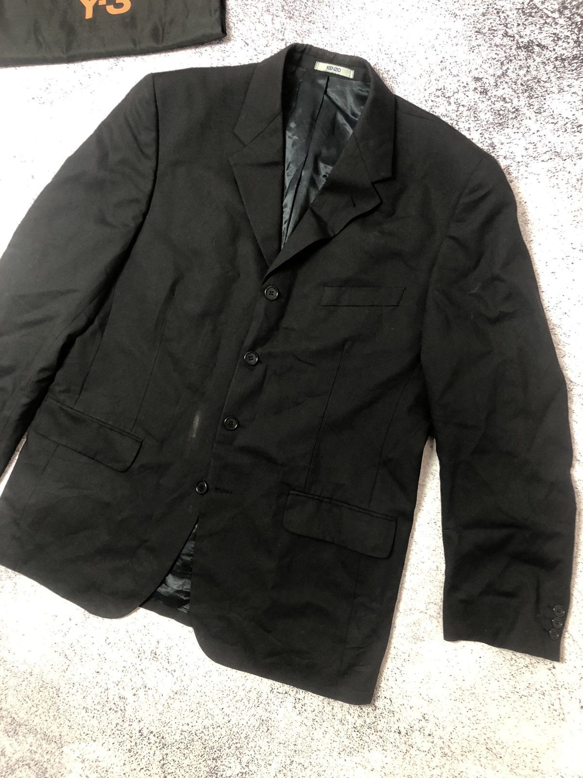 Kenzo Men’s blazer Kenzo size 54 men’s luxury dress y2k usa ykk Size 54R - 3 Thumbnail