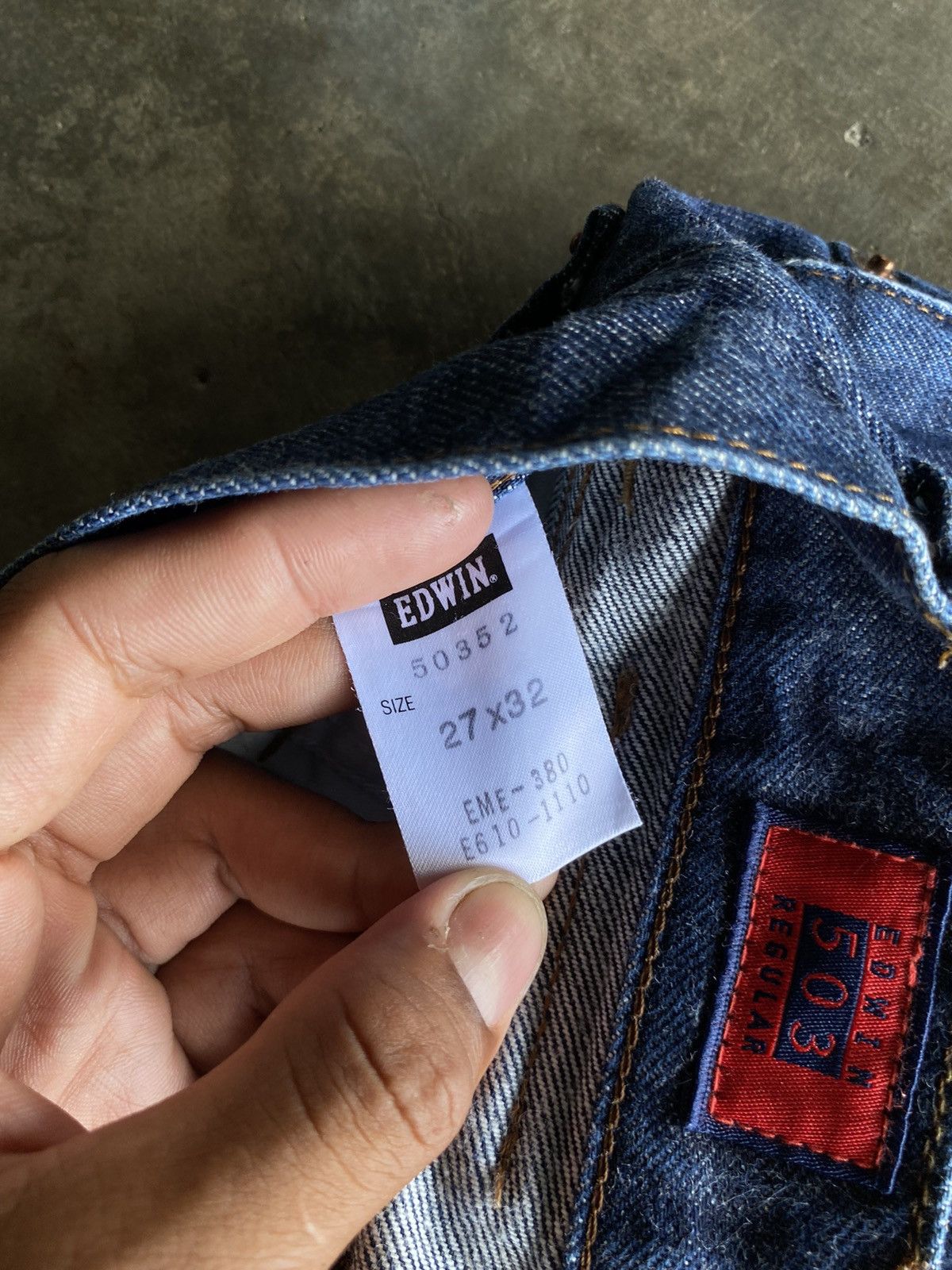 14th Addiction × Edwin × If Six Was Nine EDWIN DENIM PANTS Size 25" / US 0 / IT 36 - 9 Thumbnail