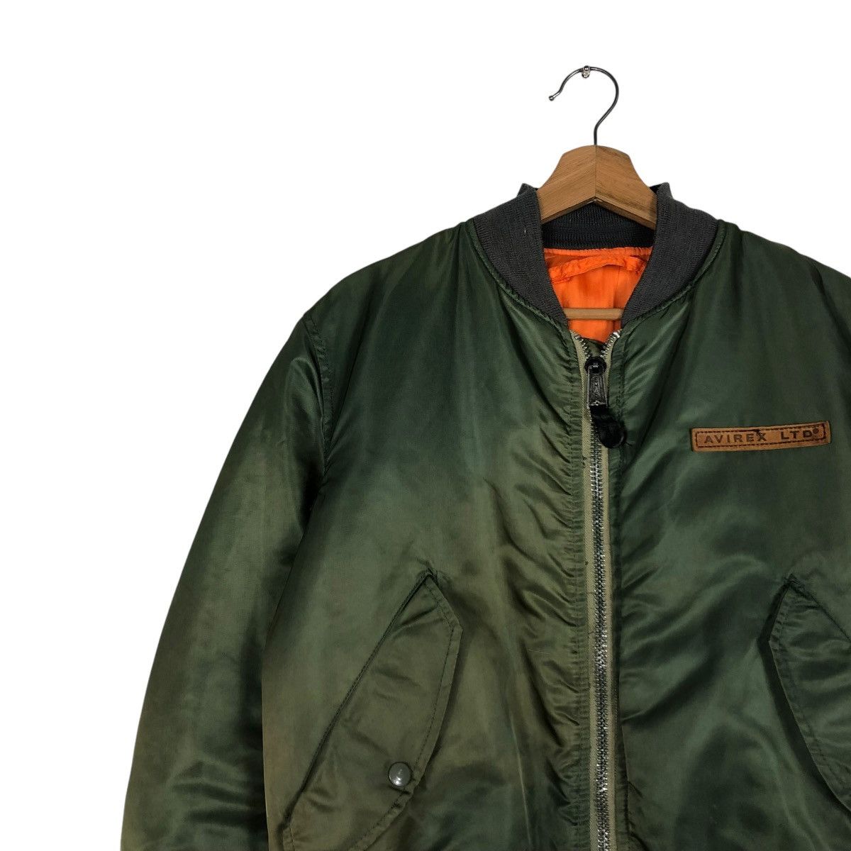 Avirex 🔥VINTAGE MA-1 REVERSIBLE BOMBER JACKET AVIREX LTD USA Size US S / EU 44-46 / 1 - 9 Thumbnail