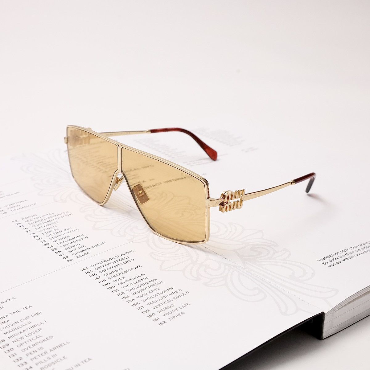 Miu Miu MIU MIU 0MU 51ZS SUNGLASSES Size ONE SIZE - 1 Thumbnail