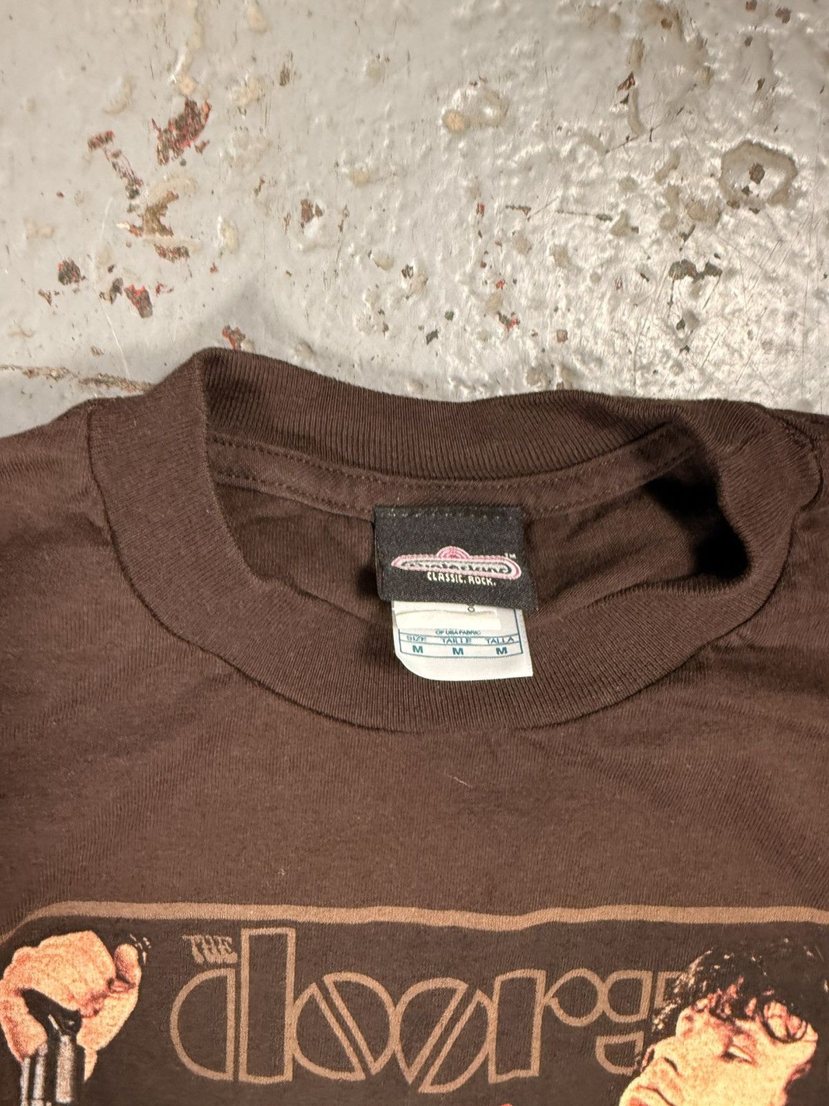 Other Vintage Insane Faded Jim Morrison The Doors Winter land Tee Size US M / EU 48-50 / 2 - 3 Thumbnail