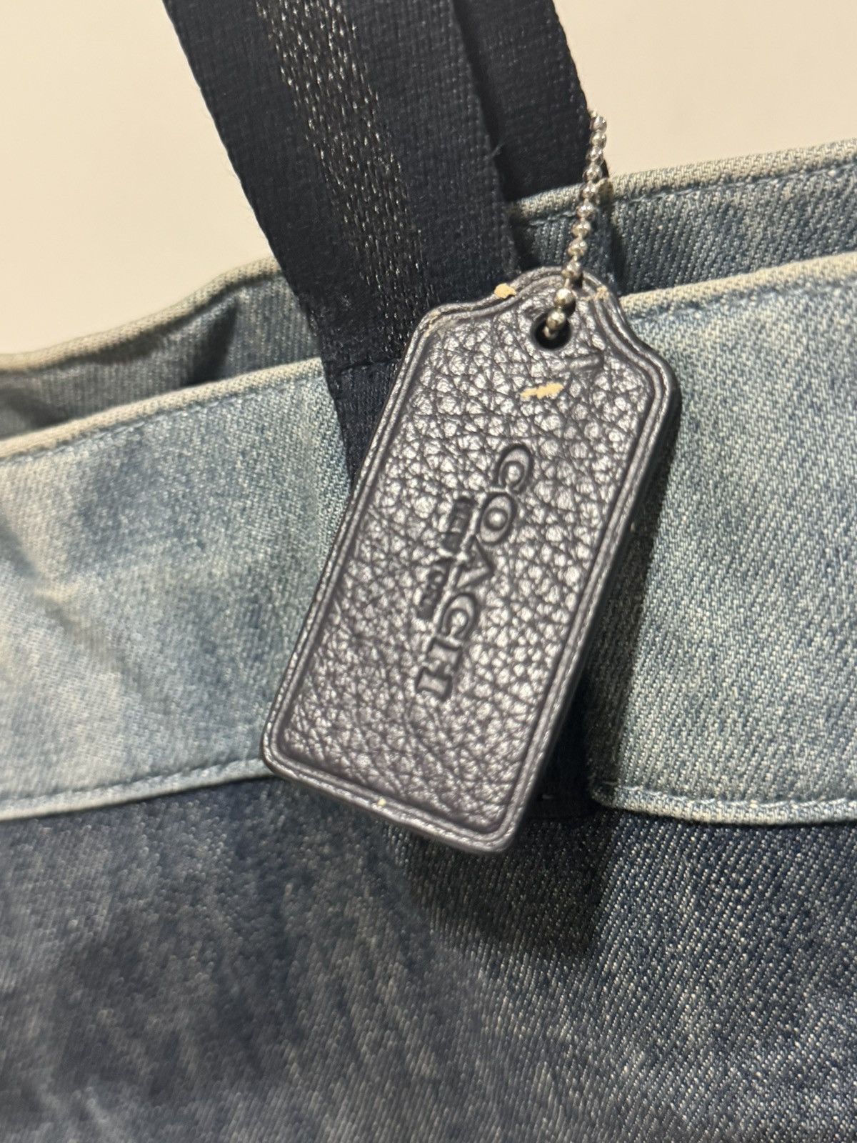 Coach × Vintage COACH Tote bag denim Size ONE SIZE - 8 Thumbnail