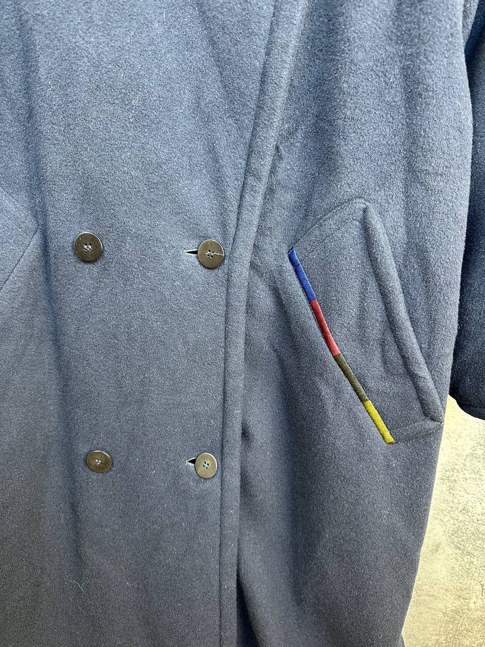 Schneiders Schneiders Salzburg Wool Coat Navy Austria Double Breasted Size M / US 6-8 / IT 42-44 - 7 Thumbnail