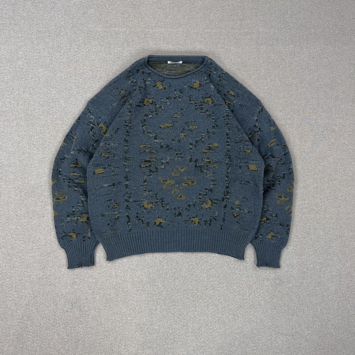 Acne Studios VINTAGE BOXY OVERSIZE SWEATER MINIMALIST ARCHIVE Size US L / EU 52-54 / 3 - 3 Thumbnail