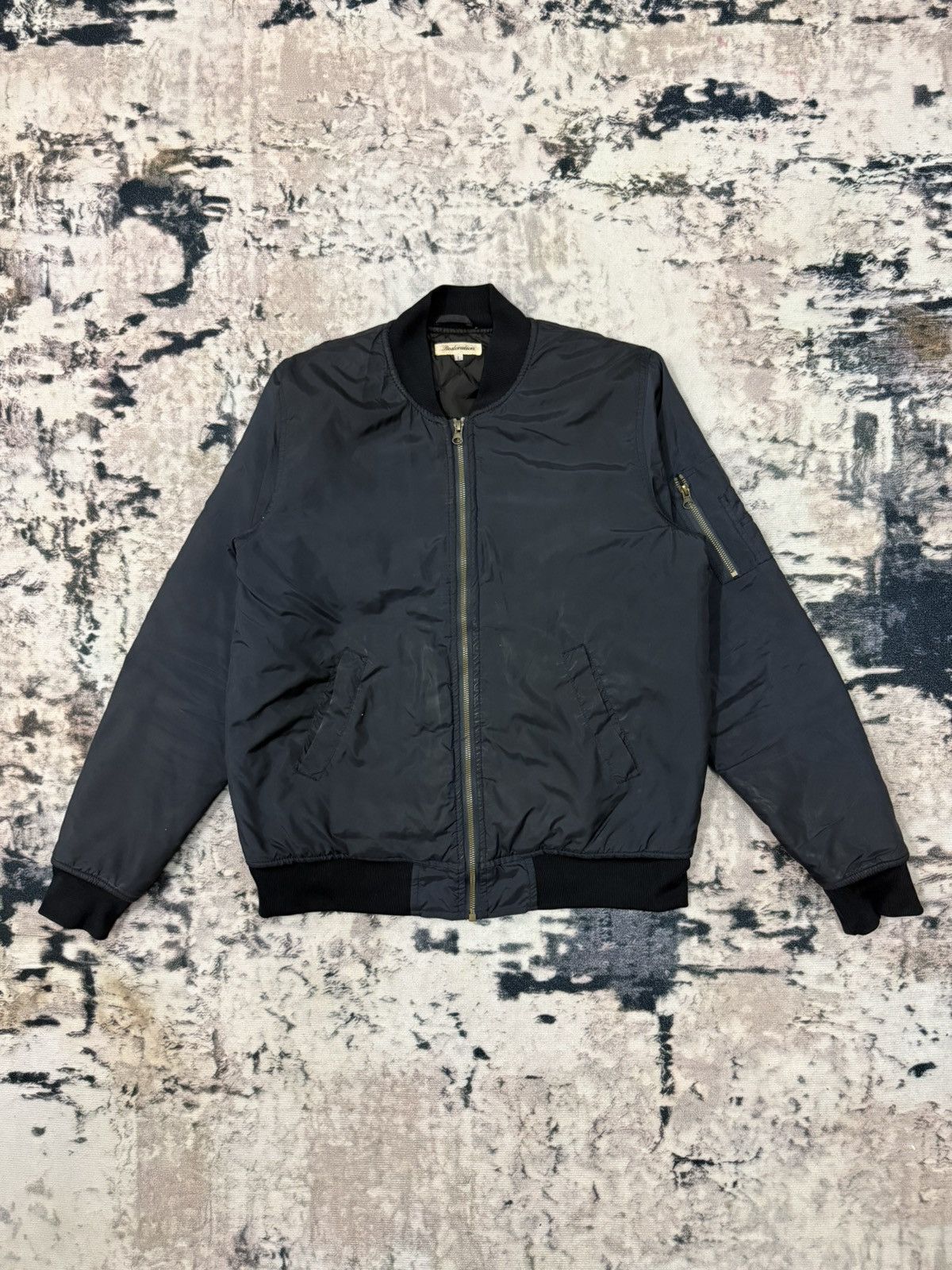 Japanese Brand × Restoration × Vintage RESTORATION BOMBER JACKET Size US S / EU 44-46 / 1 - 3 Thumbnail
