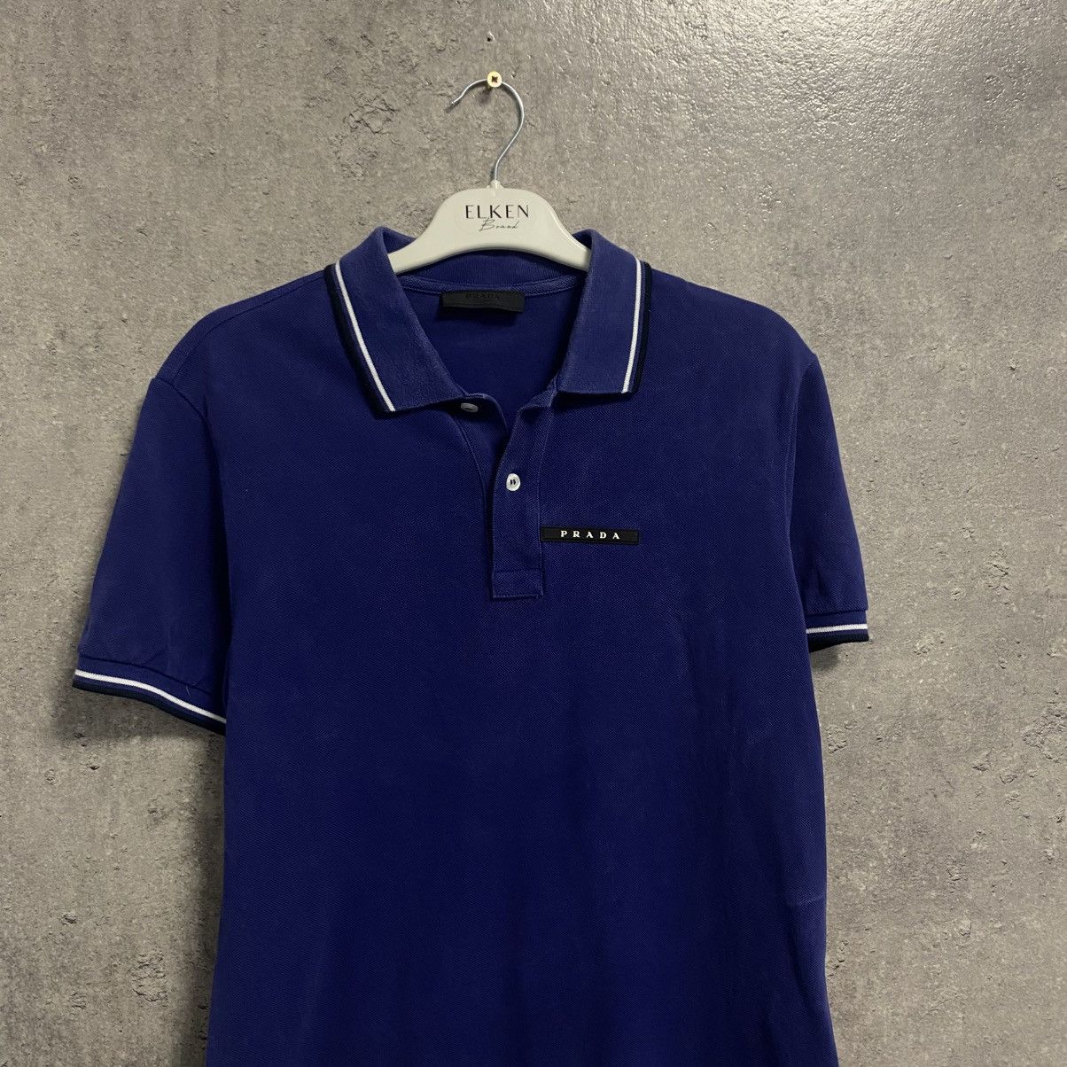 Prada Prada Polo Black Tab Vintage Luxury Rare Size US S / EU 44-46 / 1 - 2 Thumbnail