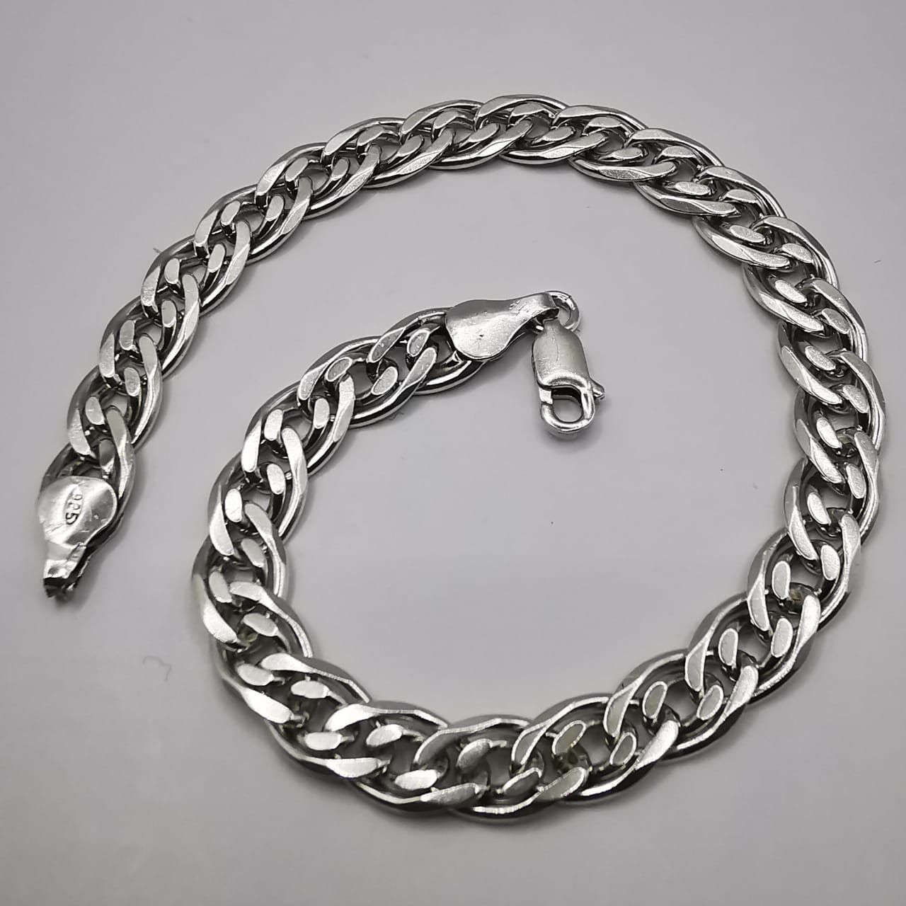 Sterling Silver Vintage Bracelet Jewelry,925 Sterling Silver 12,22g Size ONE SIZE - 1 Thumbnail