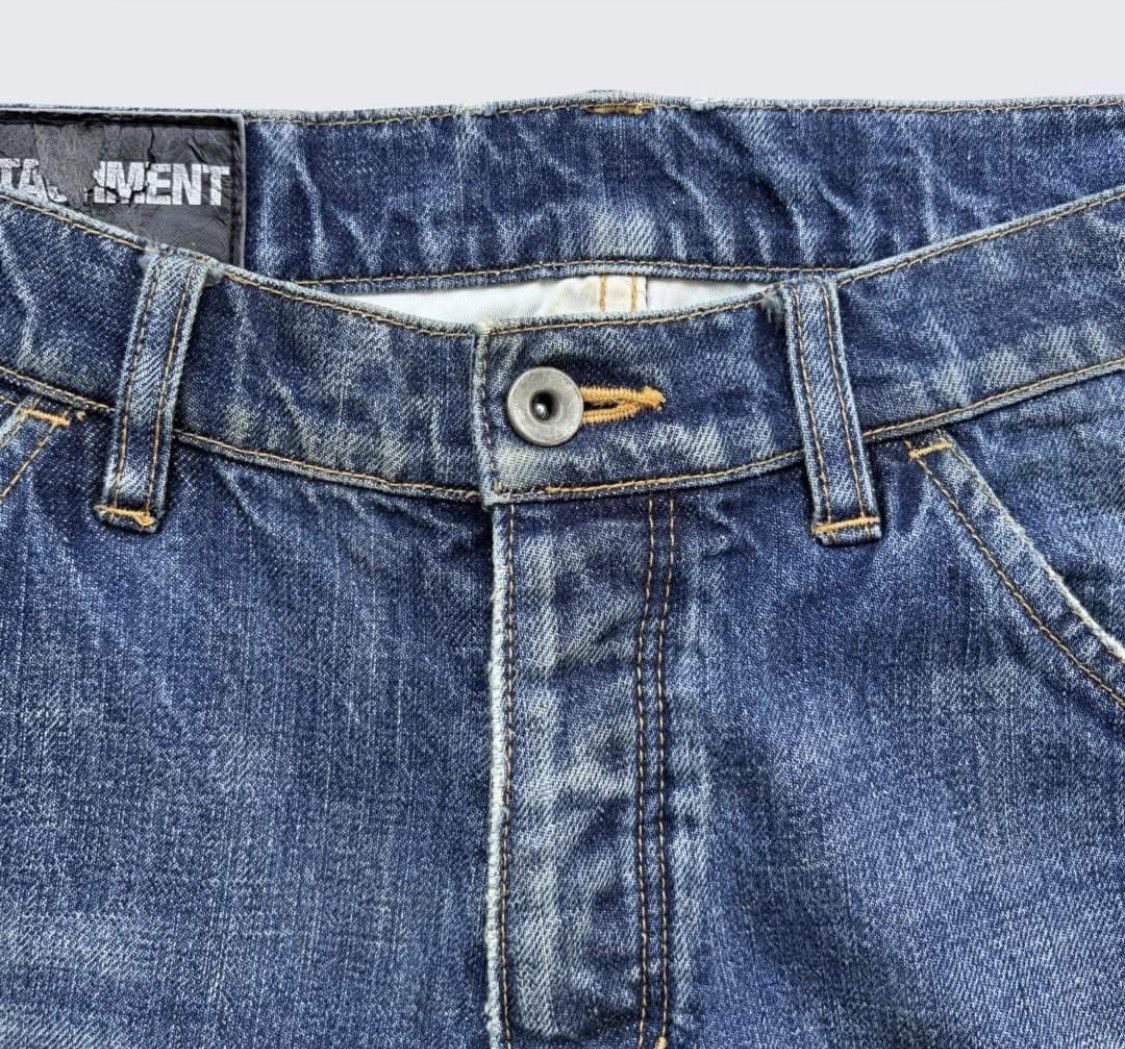 Isamu Katayama Backlash attachment banana J cut blue jeans Size US 28 / EU 44 - 3 Thumbnail