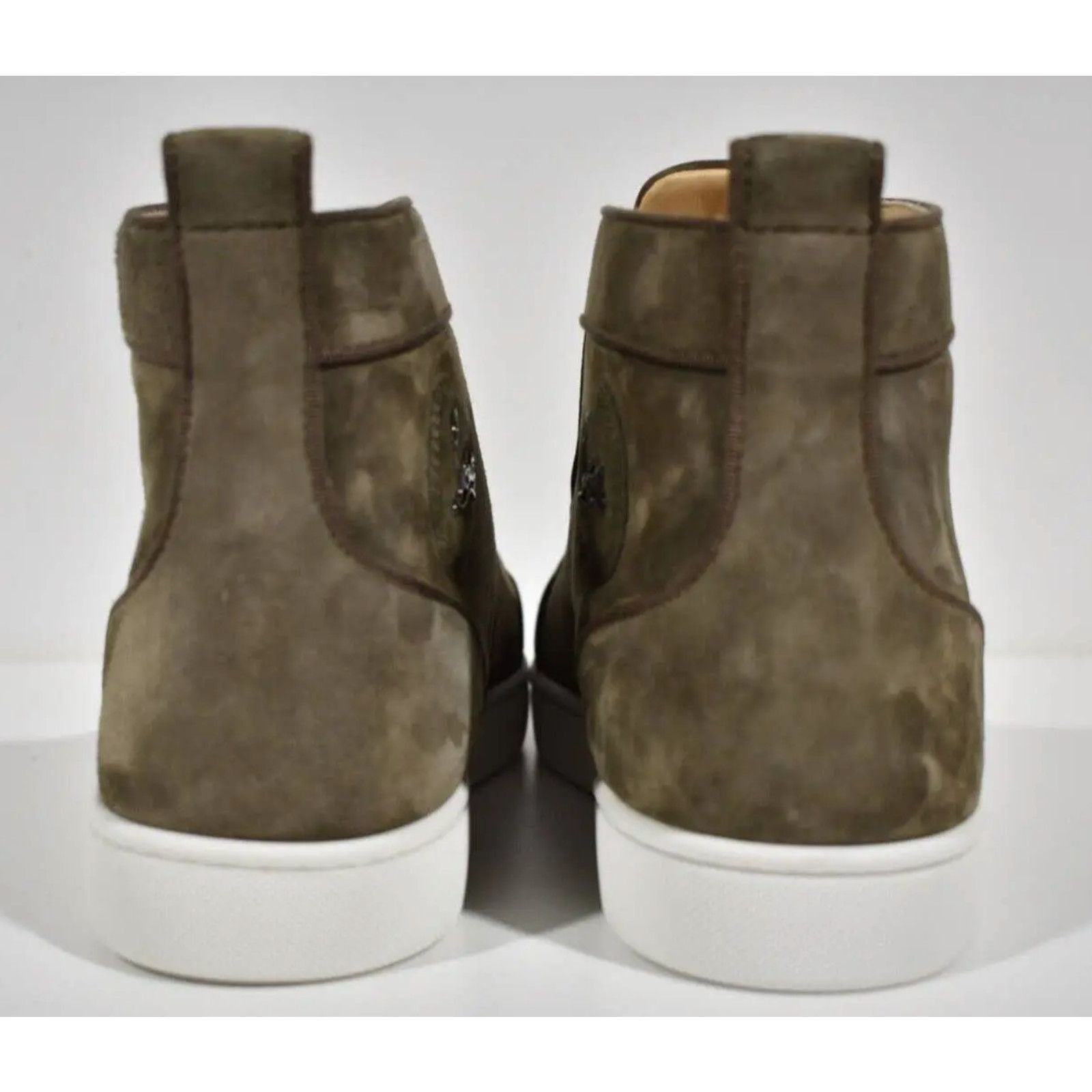 Christian Louboutin Christian Louboutin Lou Spikes Orlato Silex High Top Sneaker Size US 10.5 / EU 43-44 - 11 Thumbnail