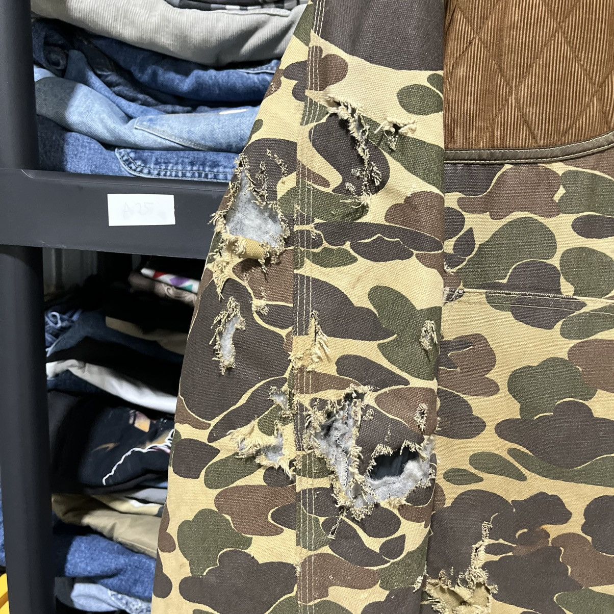 Carhartt VINTAGE 80s CARHARTT DUCK CAMO CORDUROY CANVAS JACKET XL Size US XL / EU 56 / 4 - 4 Thumbnail