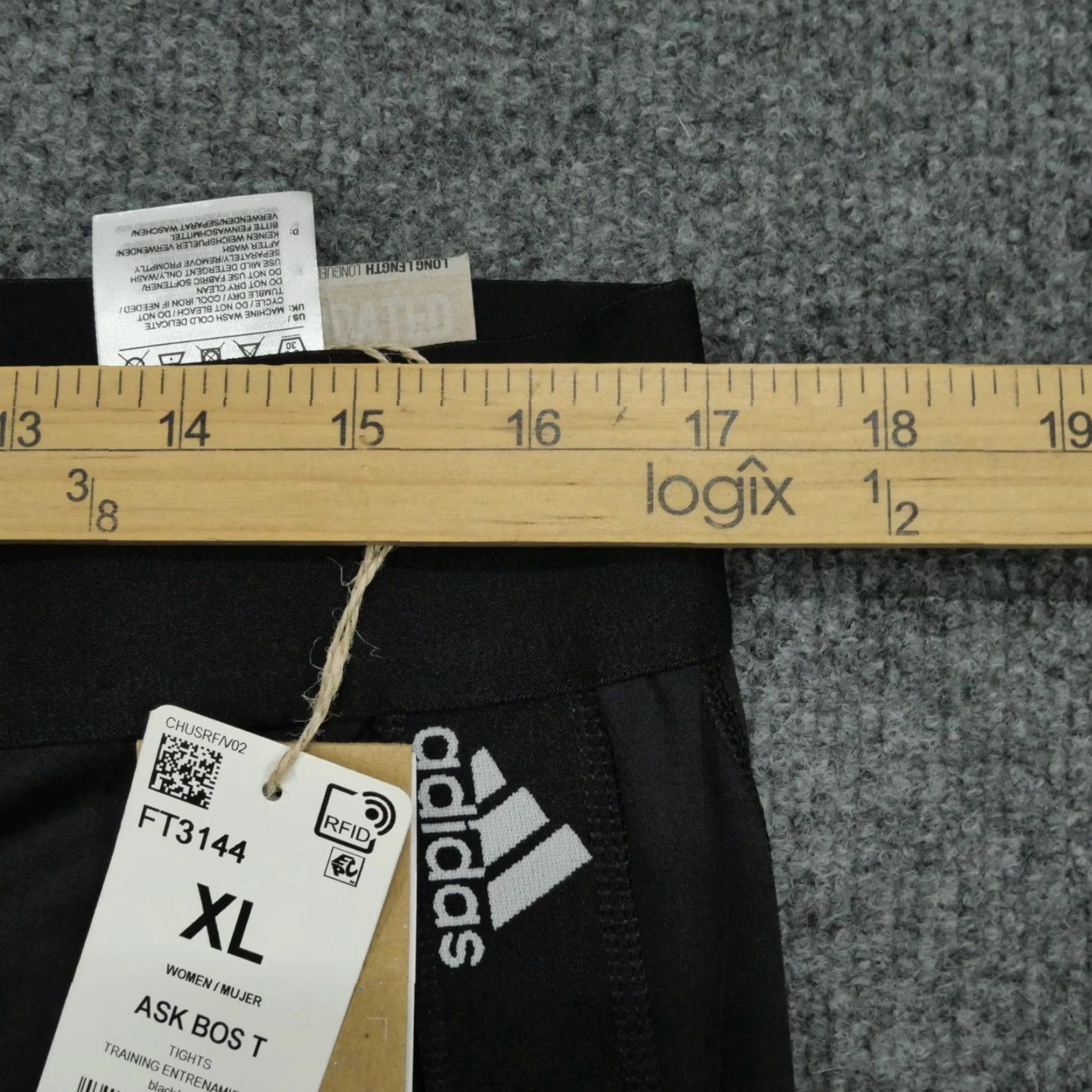 Adidas Adidas Tights Womens XL Black Aeroready Training Pants Skinny Leggings Athletic Yoga Gym & Training Womens XL Black Adidas Tights Size 40" / US 18 - 4 Thumbnail